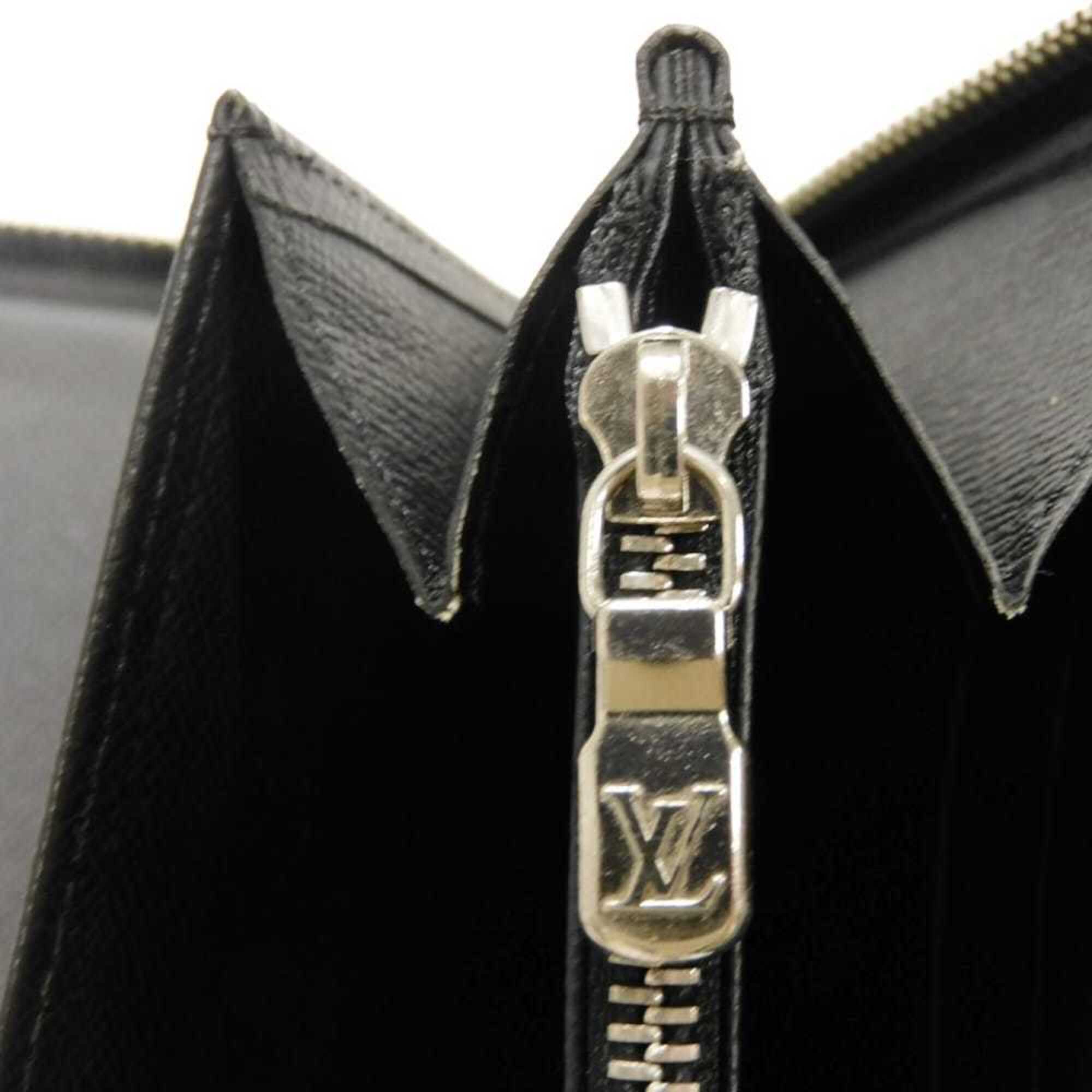 Louis Vuitton Damier Graphite Black Noir Damier Graphite Canvas Leather Long Wallet (Bi-Fold) (Pre-Owned)
