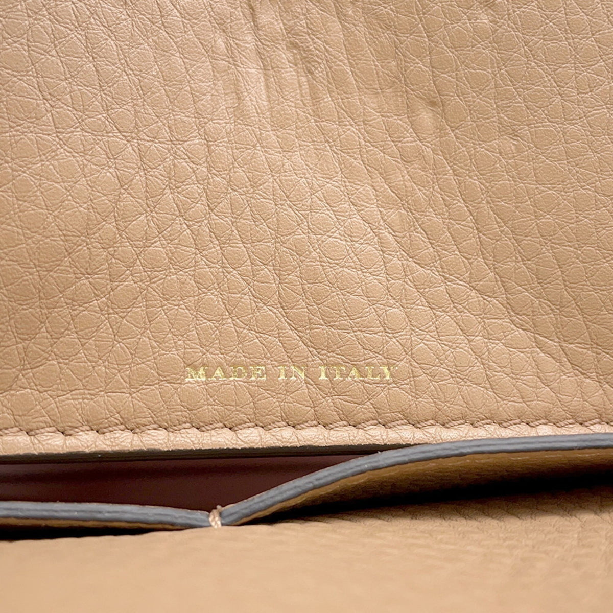 Burberry Brown Multi-Color Leather Handbag Tote Bag (Pre-Owned)