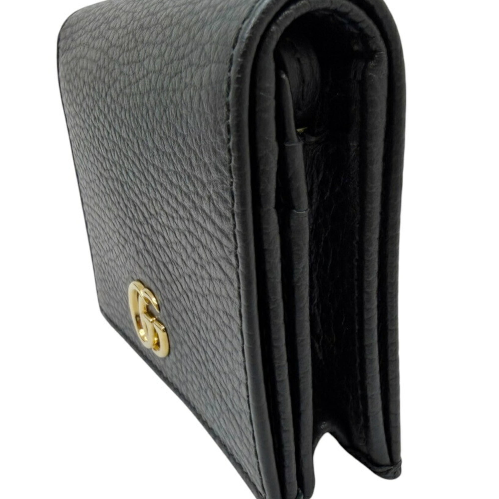 Gucci Black Leather Wallet (Bi-Fold) (Pre-Owned)