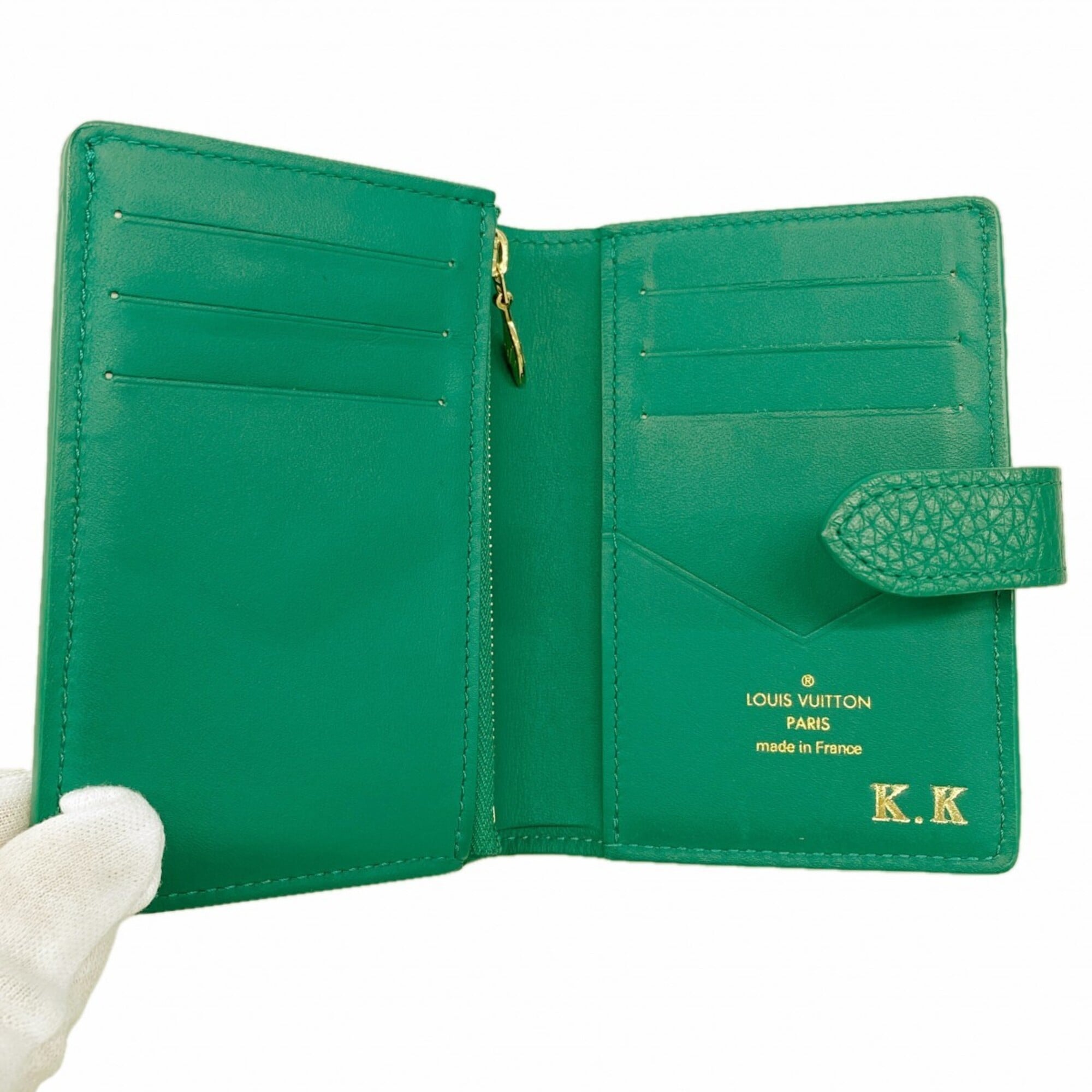 Louis Vuitton Green Wallet (Bi-Fold) (Pre-Owned)