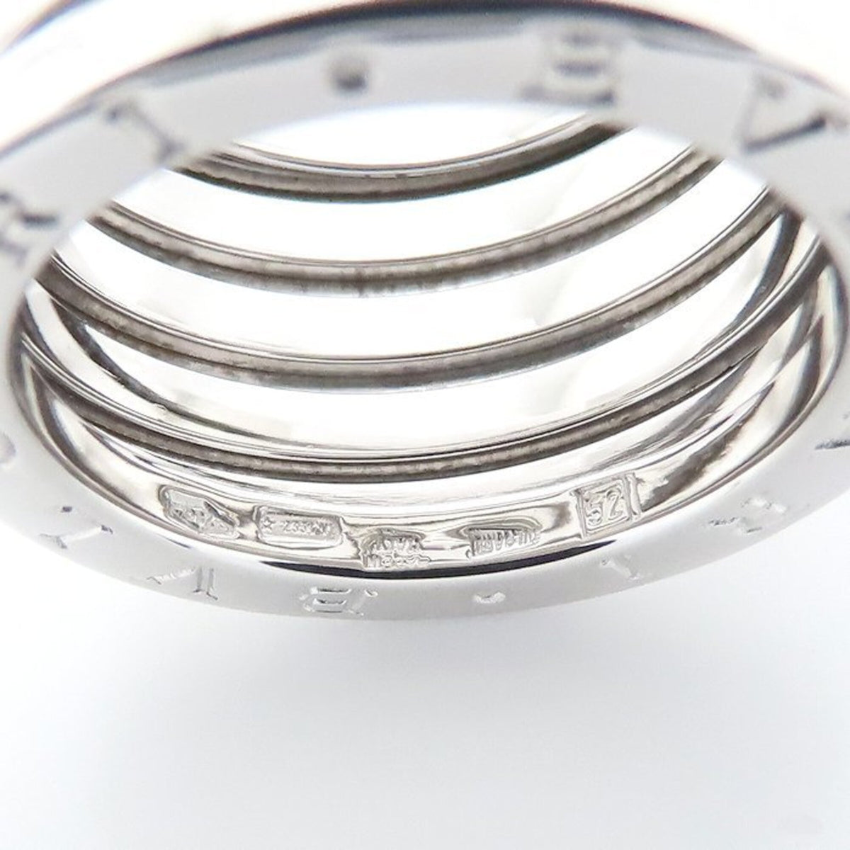 Bvlgari White Gold (18K) Band Ring (Pre-Owned)