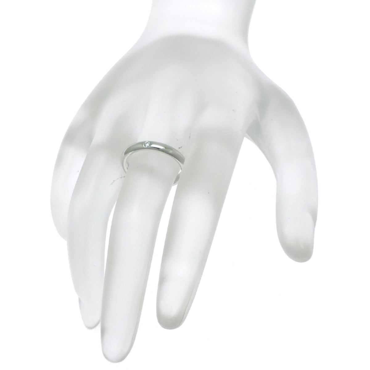 Tiffany Platinum 950 Band Ring (Pre-Owned)