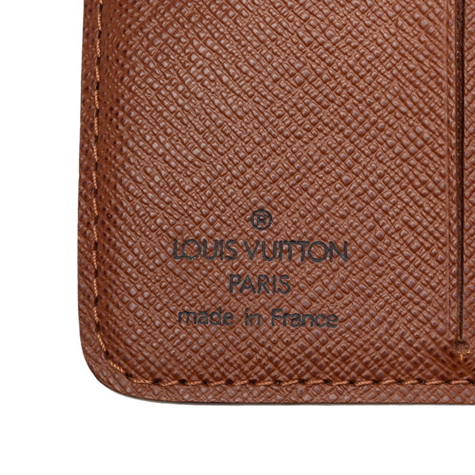 Louis Vuitton Brown Monogram Pvc Leather Wallet (Bi-Fold) (Pre-Owned)