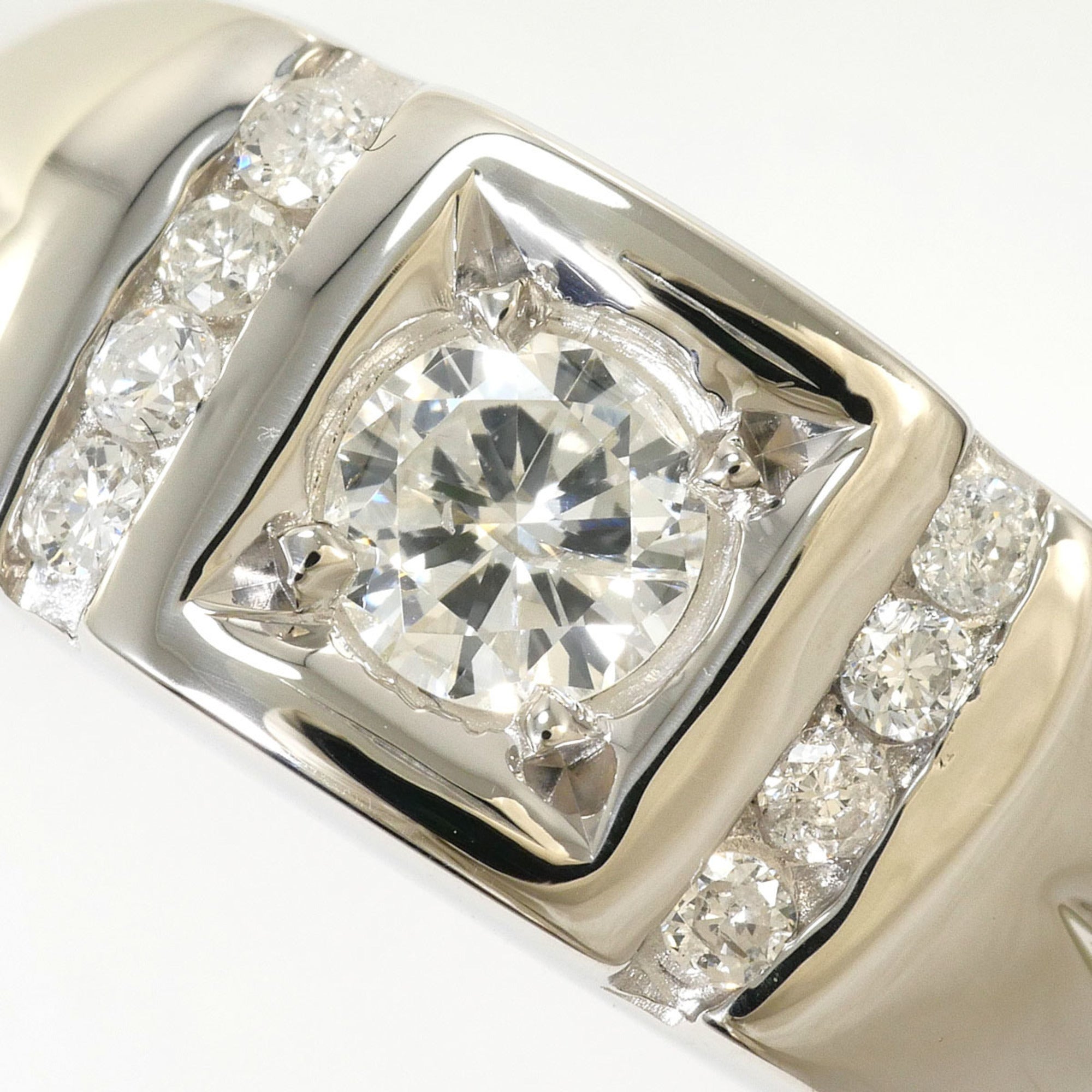 Unbranded Platinum Platinum 900 Band Ring (Pre-Owned)