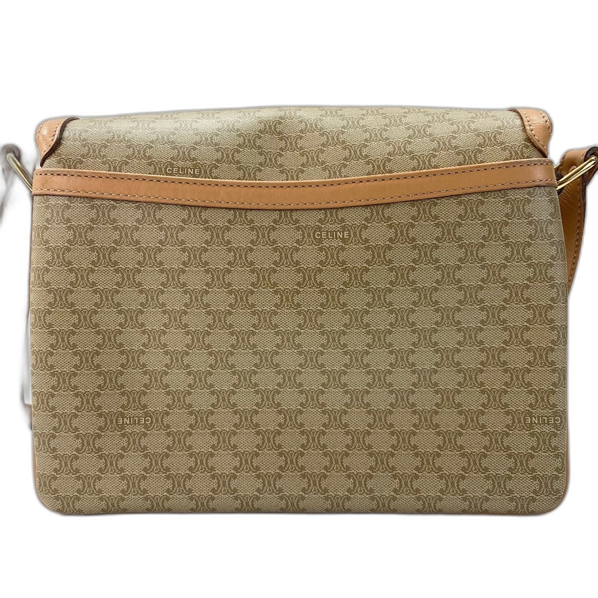 Celine Beige Clear Shoulder Bag (Pre-Owned)