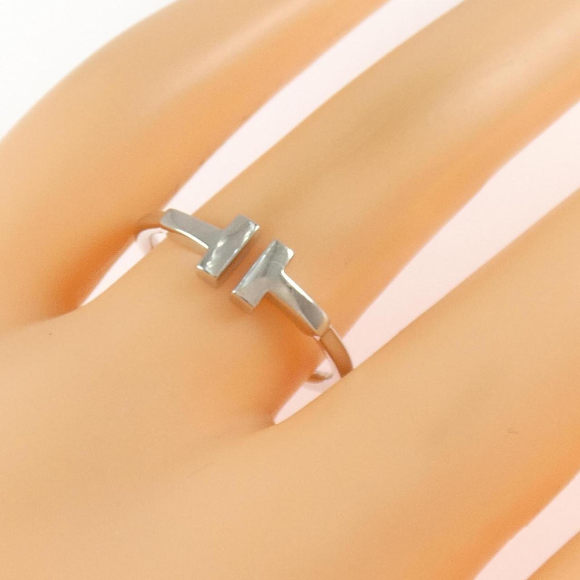 Tiffany White Gold (18K) Band Ring (Pre-Owned)