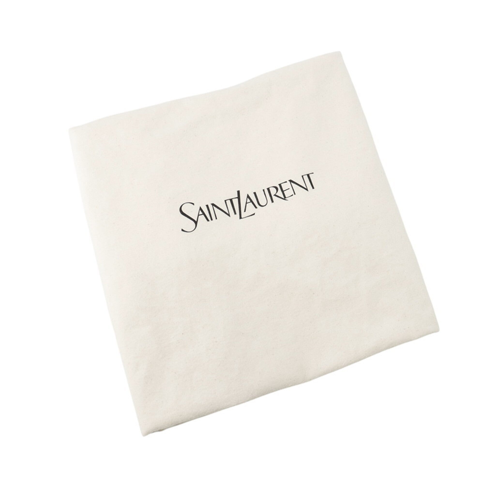Yves Saint Laurent Black Leather Handbag Tote Bag (Pre-Owned)