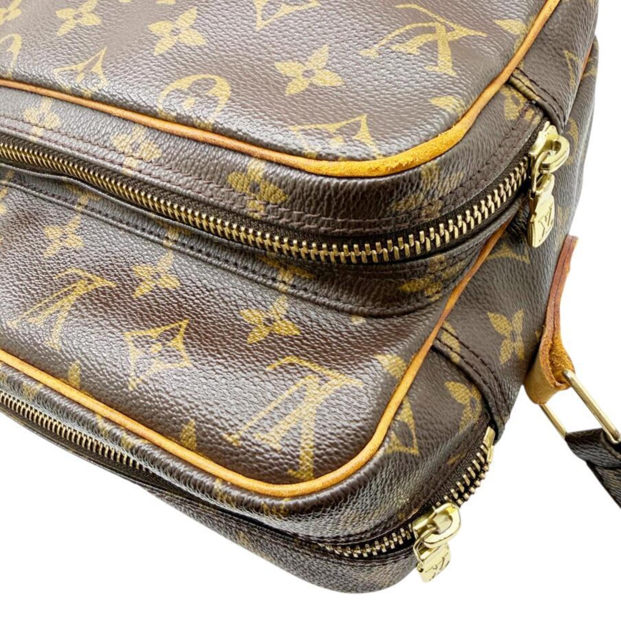 Louis Vuitton Brown Monogram Shoulder Bag (Pre-Owned)
