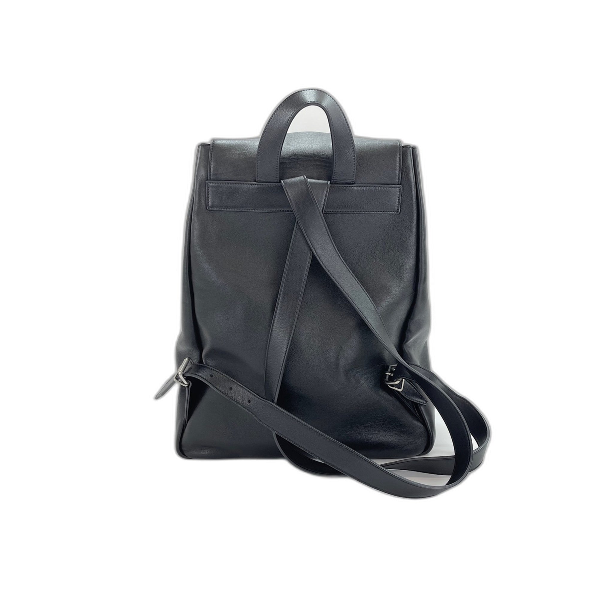 Yves Saint Laurent Black Backpack (Pre-Owned)