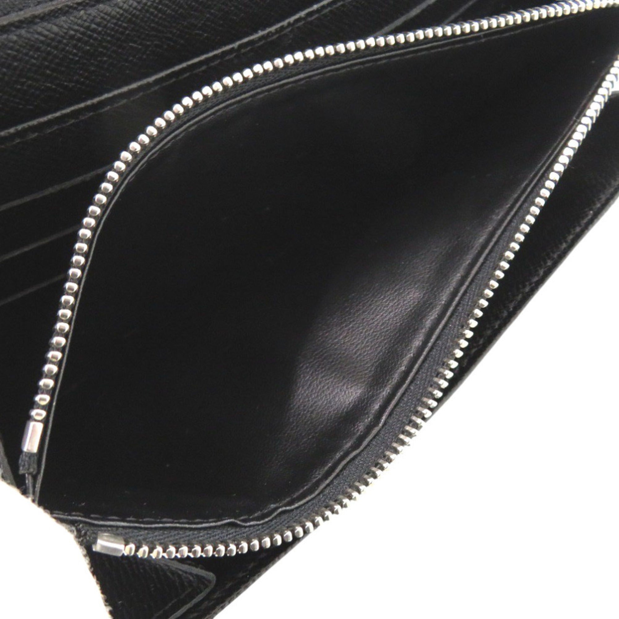 Louis Vuitton Black Gray Damier Graphite Canvas Long Wallet (Bi-Fold) (Pre-Owned)