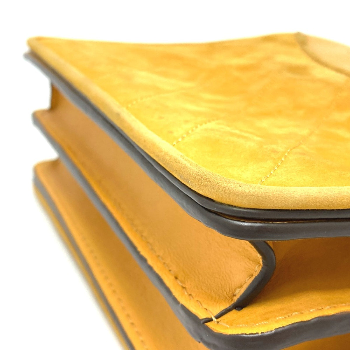 Tory Burch Yellow Leather Shoulder Bag (Pre-Owned)