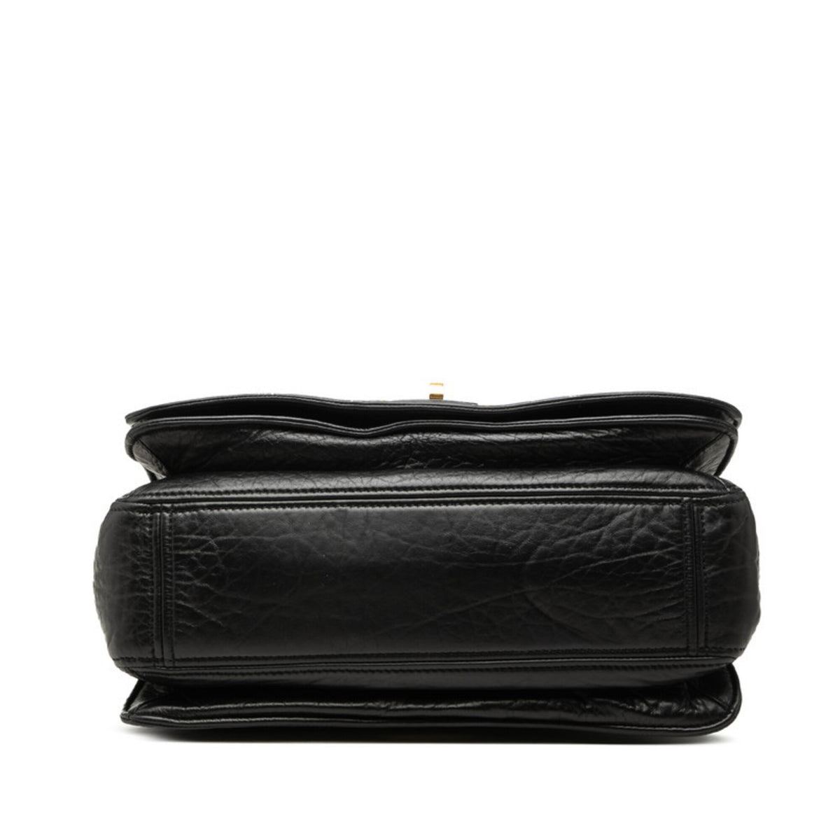 Miu Miu Black Leather Handbag Shoulder Bag (Pre-Owned)