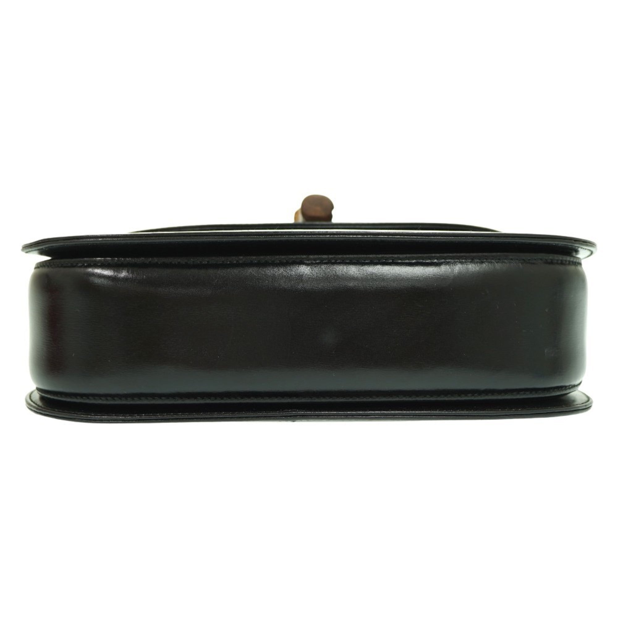 Gucci Black Leather Handbag (Pre-Owned)