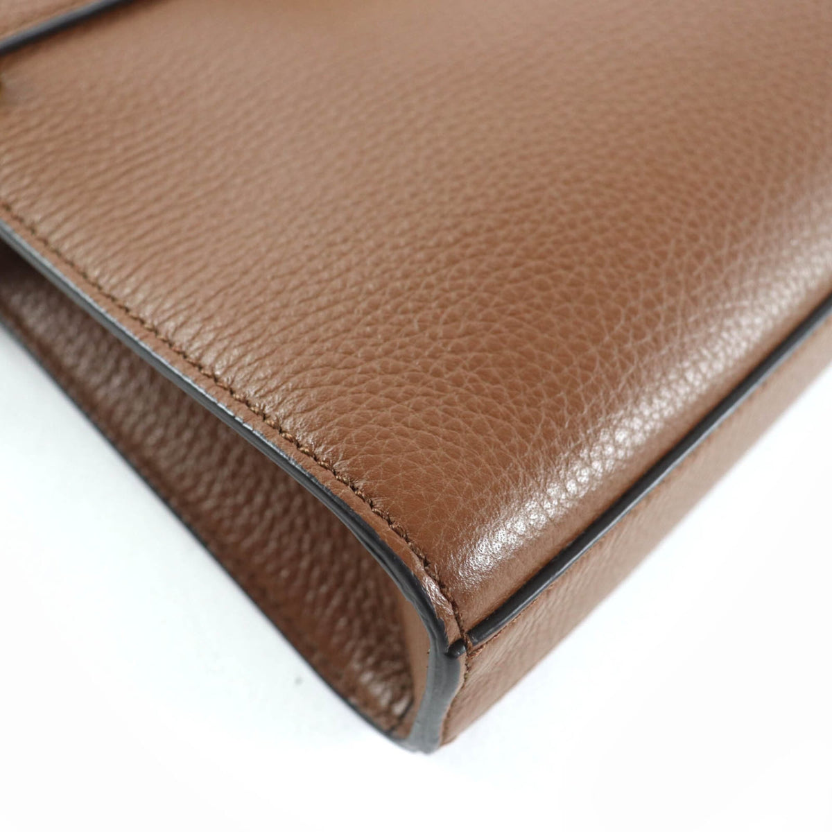 Bally Brown Leather Handbag Shoulder Bag (Pre-Owned)