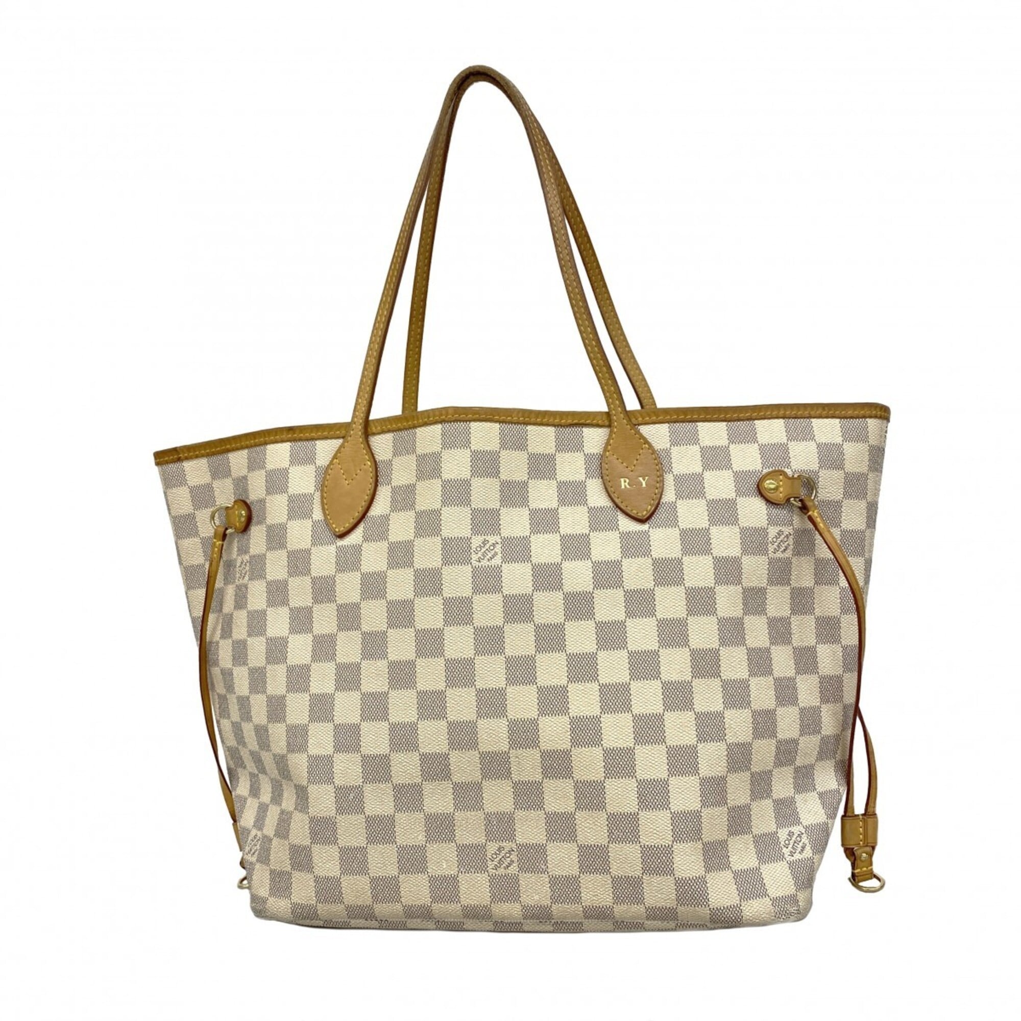 Louis Vuitton White Tote Bag (Pre-Owned)