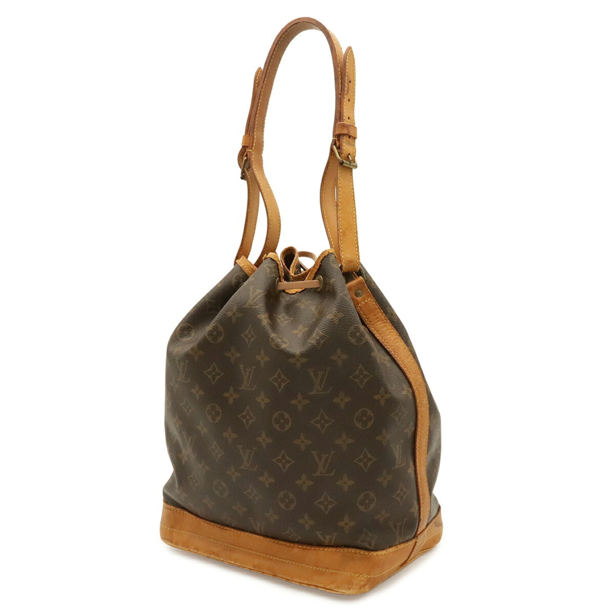 Louis Vuitton Brown Monogram Canvas Shoulder Bag (Pre-Owned)