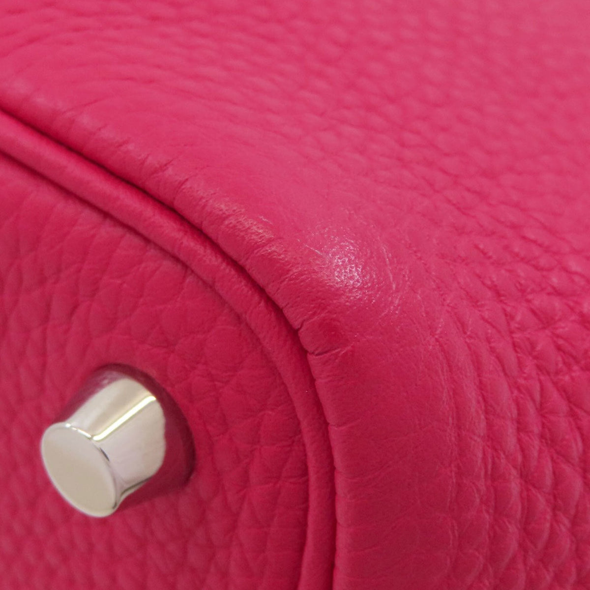 Hermes Picotin Brown Pink Handbag (Pre-Owned)