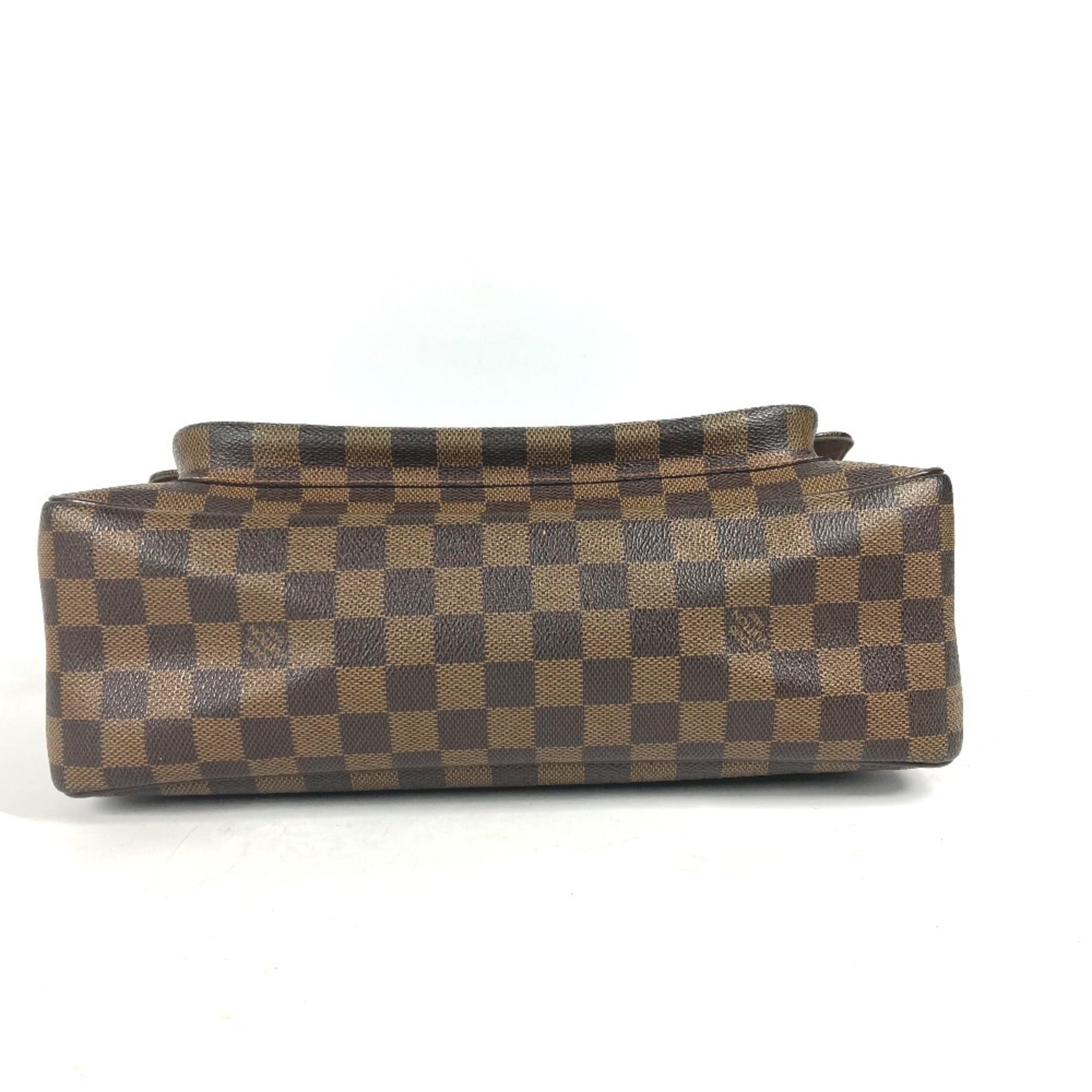 Louis Vuitton Brown Damier Canvas Messenger Bag Shoulder Bag (Pre-Owned)