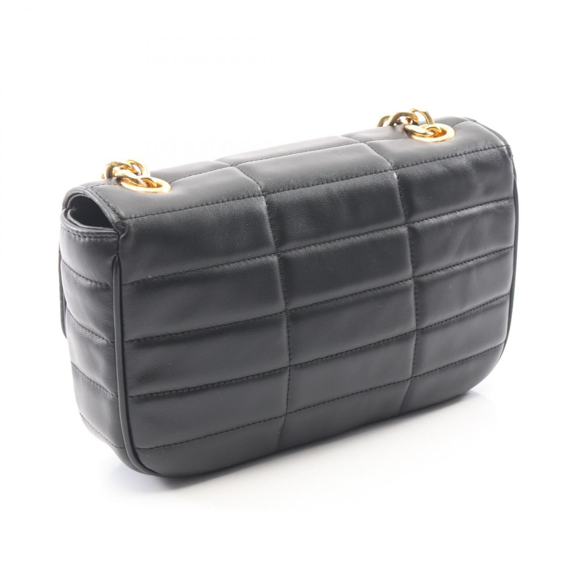 Celine Black Leather Handbag Shoulder Bag (Pre-Owned)