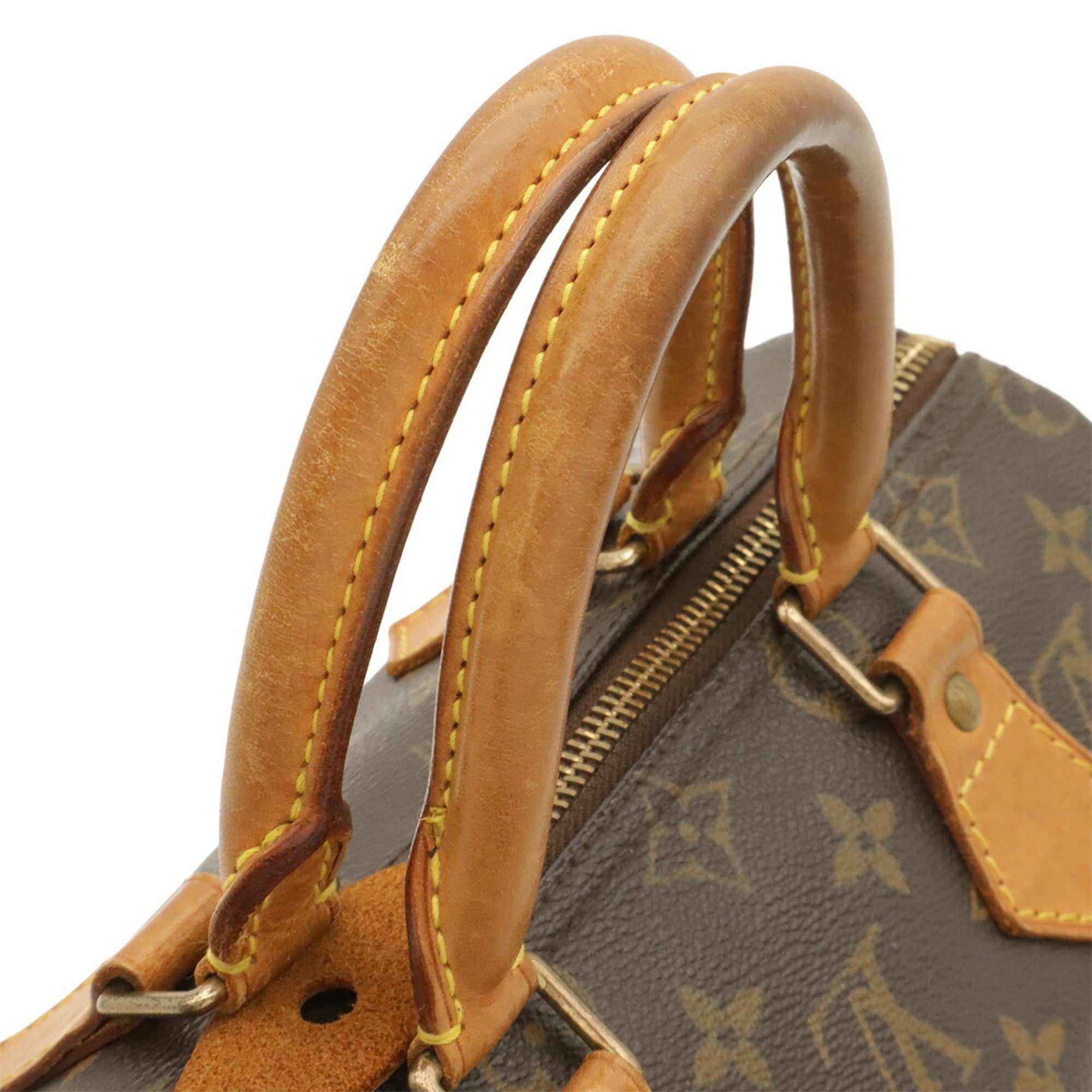 Louis Vuitton Brown Monogram White Monogram Handbag (Pre-Owned)