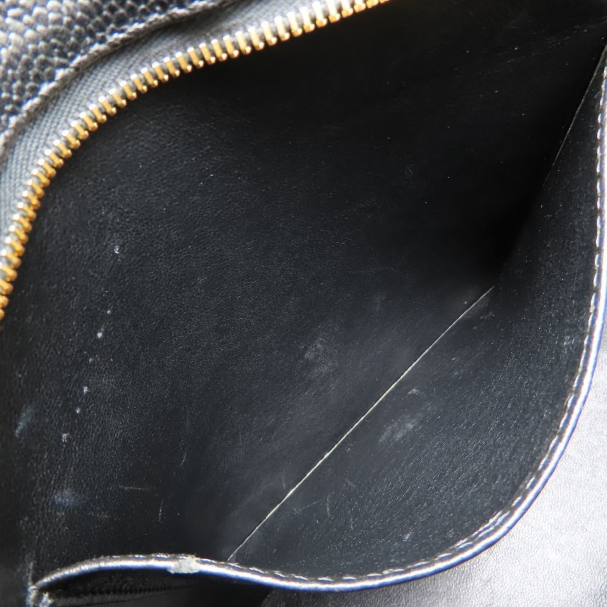 Chanel Black Grained Calfskin Tote Bag (Pre-Owned)