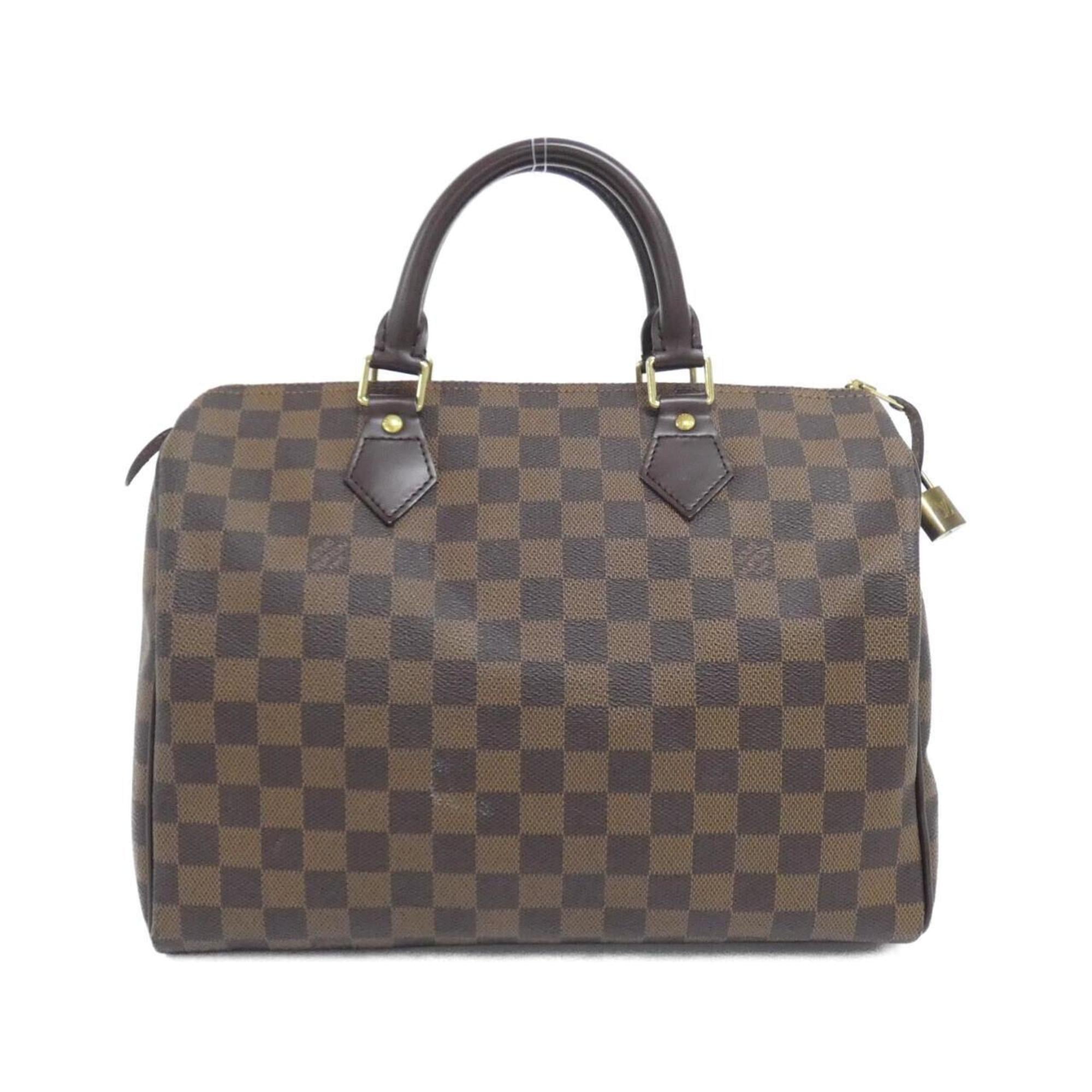 Louis Vuitton Ebene Coated Canvas Boston Bag (Pre-Owned)