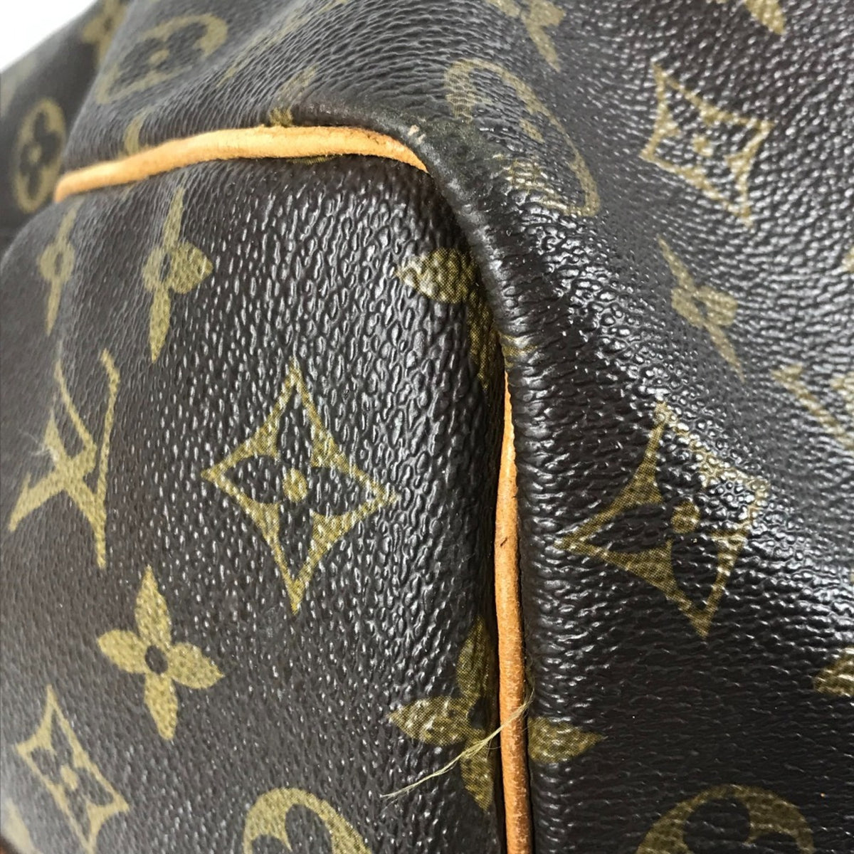 Louis Vuitton Brown Monogram Boston Bag Handbag (Pre-Owned)