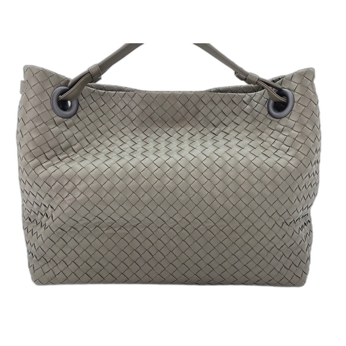 Bottega Veneta Intrecciato Brown Tote Bag (Pre-Owned)