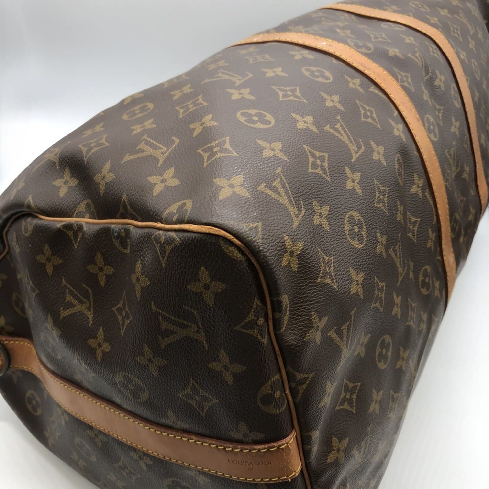 Louis Vuitton Brown Monogram Monogram Boston Bag (Pre-Owned)
