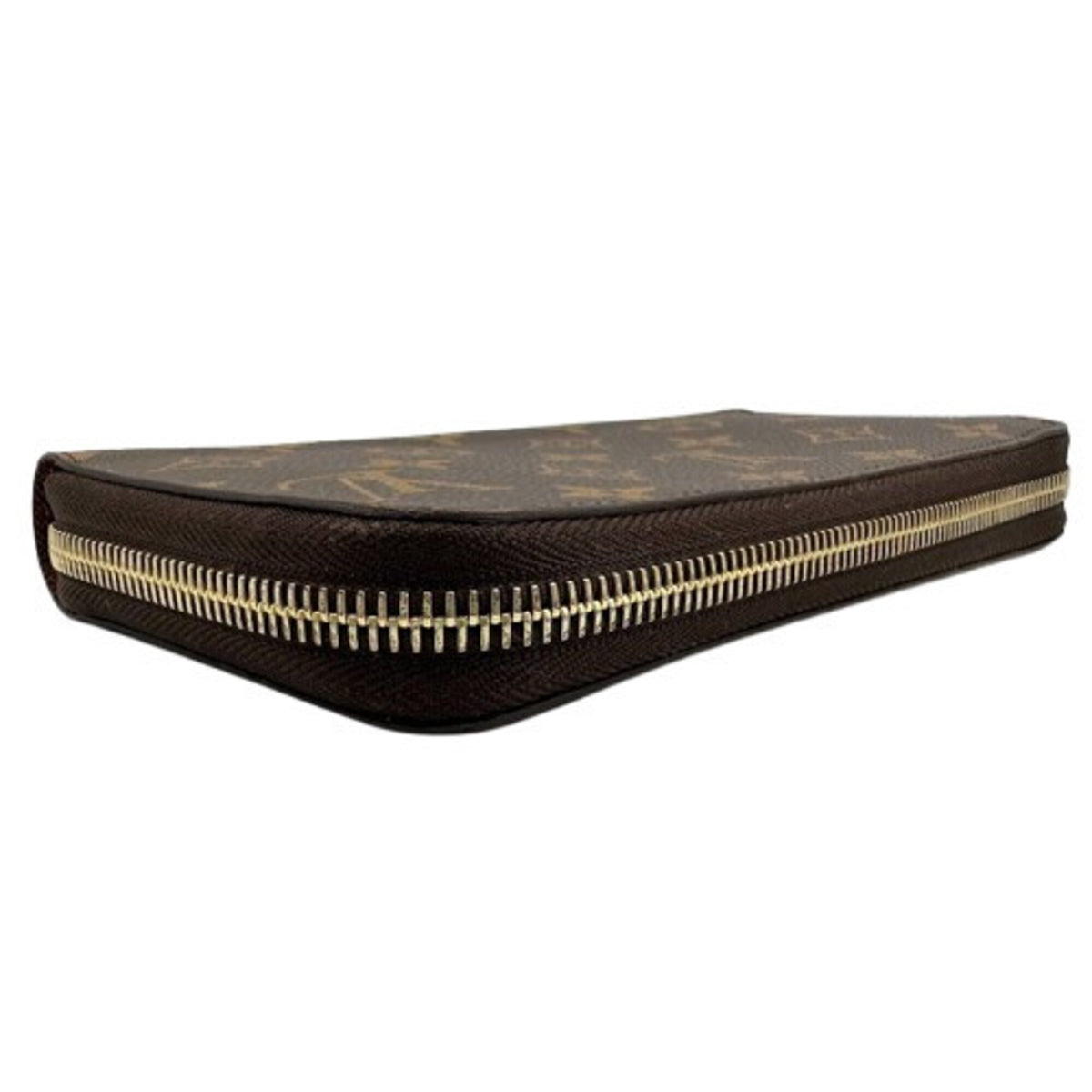 Louis Vuitton Monogram Brown Pvc Long Wallet (Bi-Fold) (Pre-Owned)