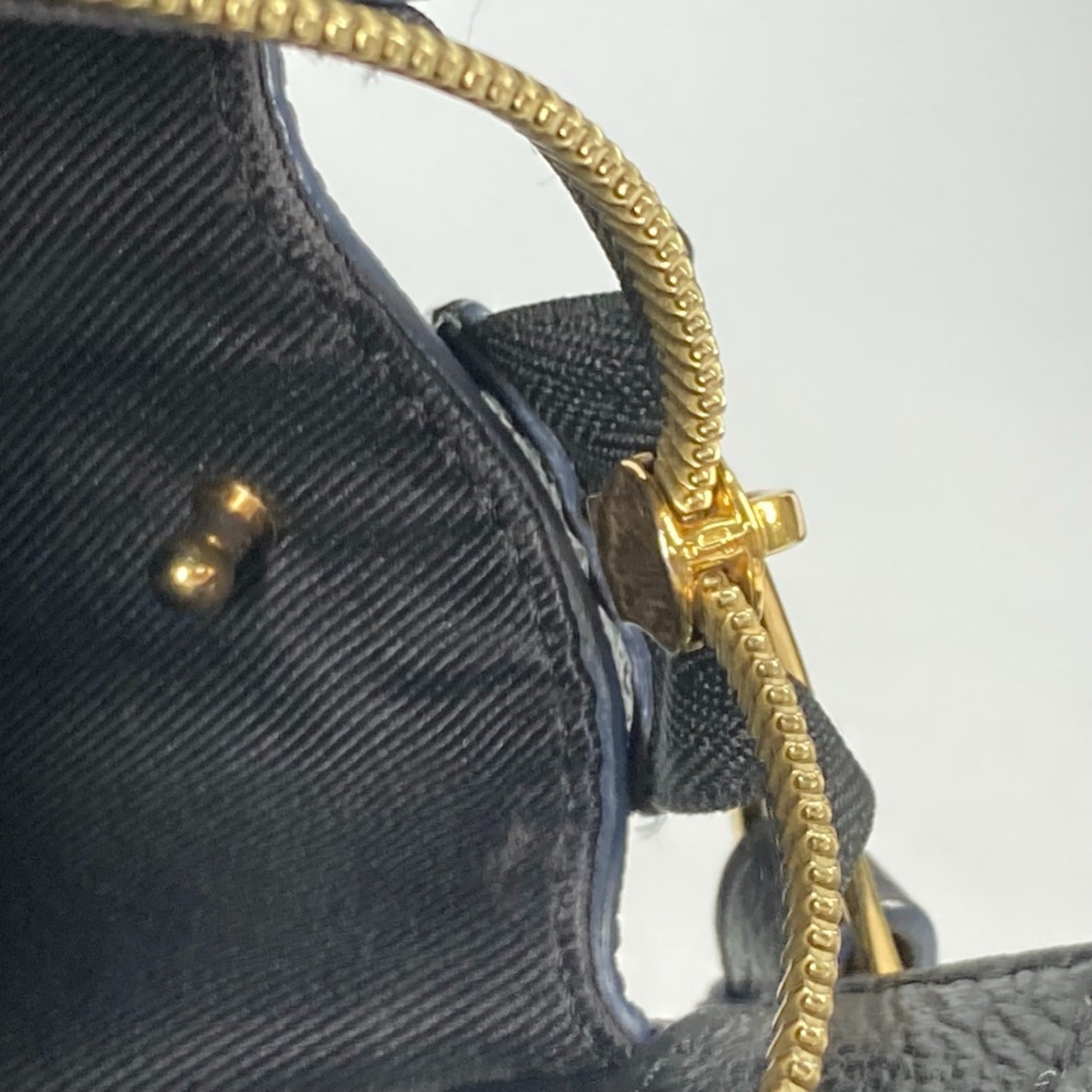 Louis Vuitton Navy Monogram Empreinte Leather Handbag Shoulder Bag (Pre-Owned)