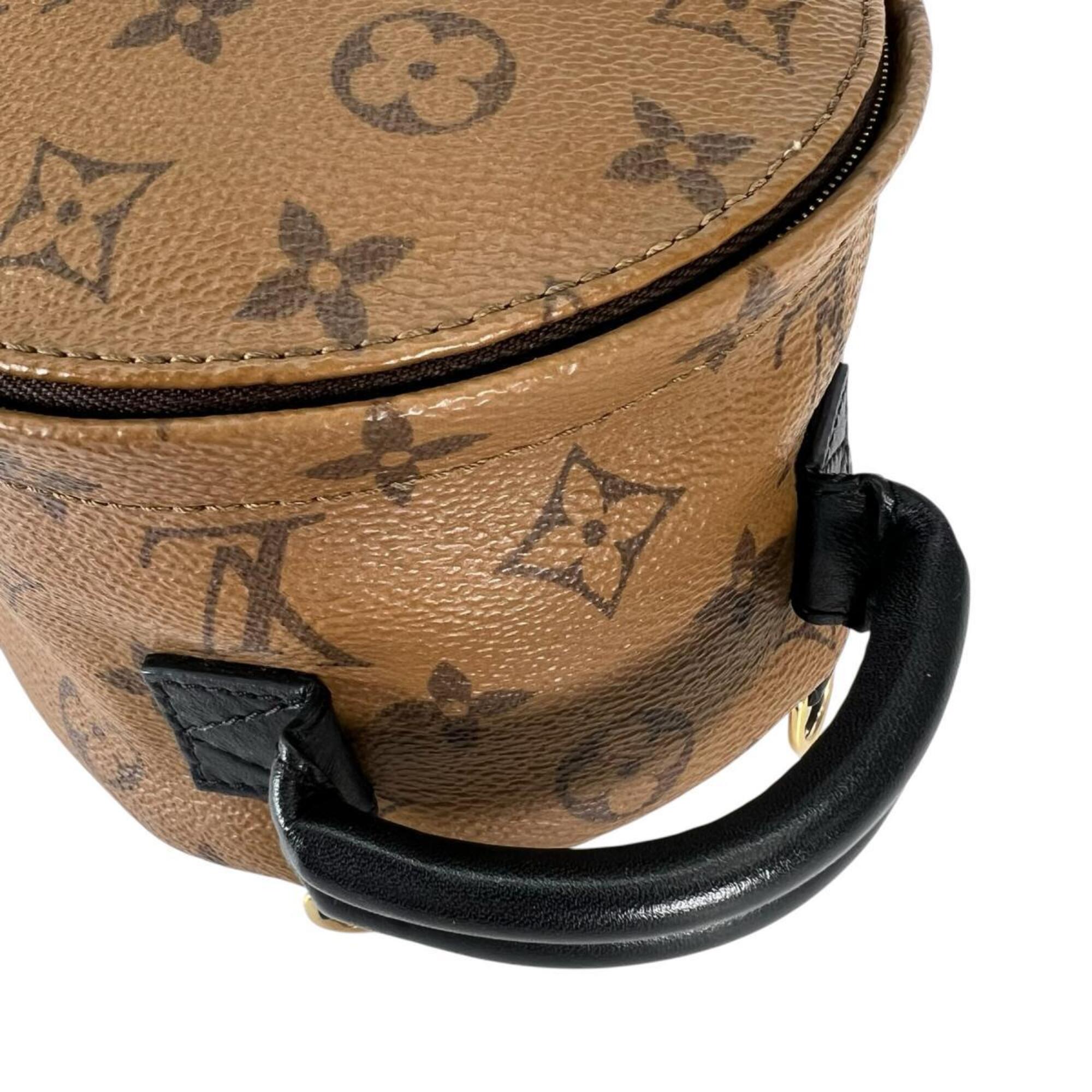 Louis Vuitton Brown Leather Backpack (Pre-Owned)