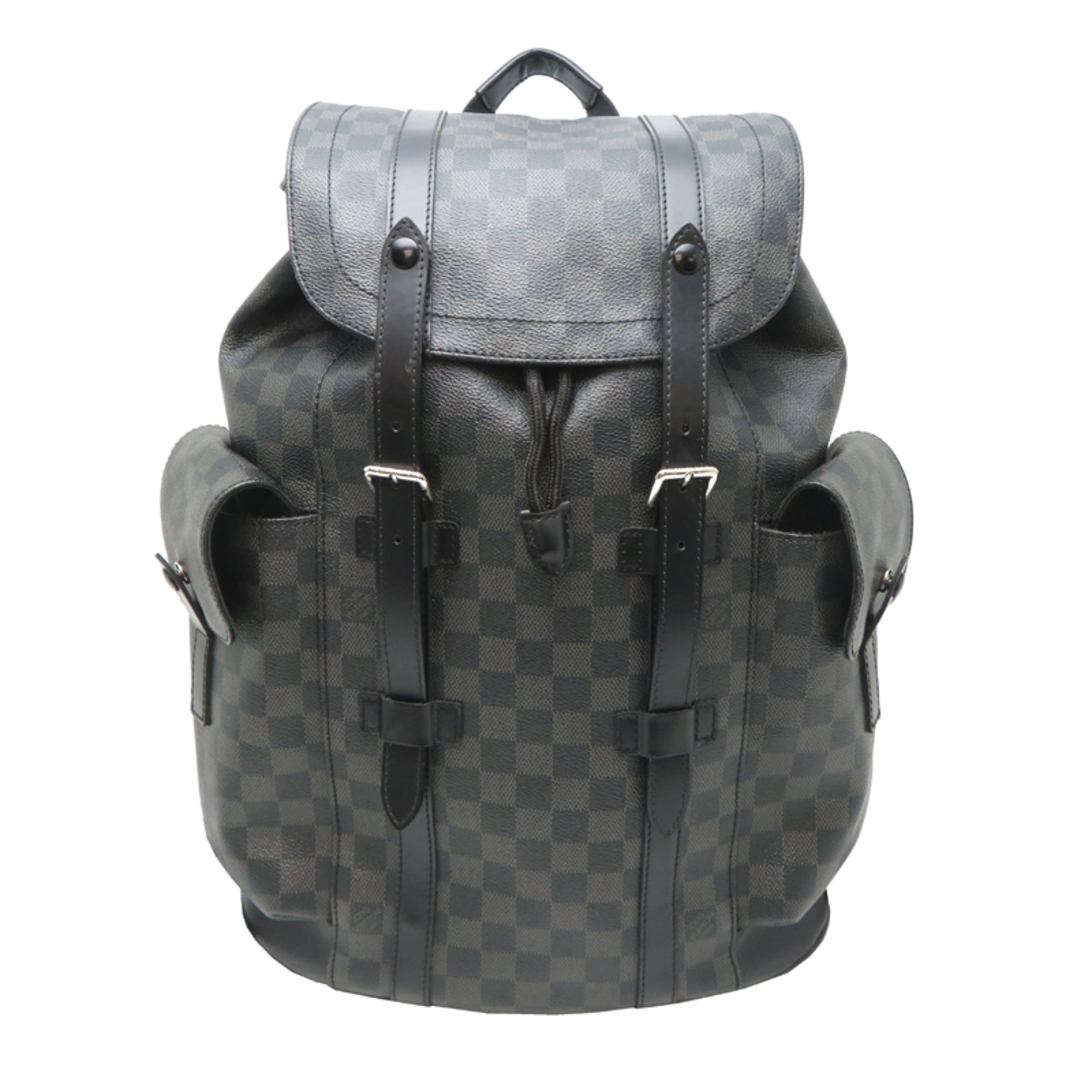 Louis Vuitton Black Damier Graphite Backpack (Pre-Owned)
