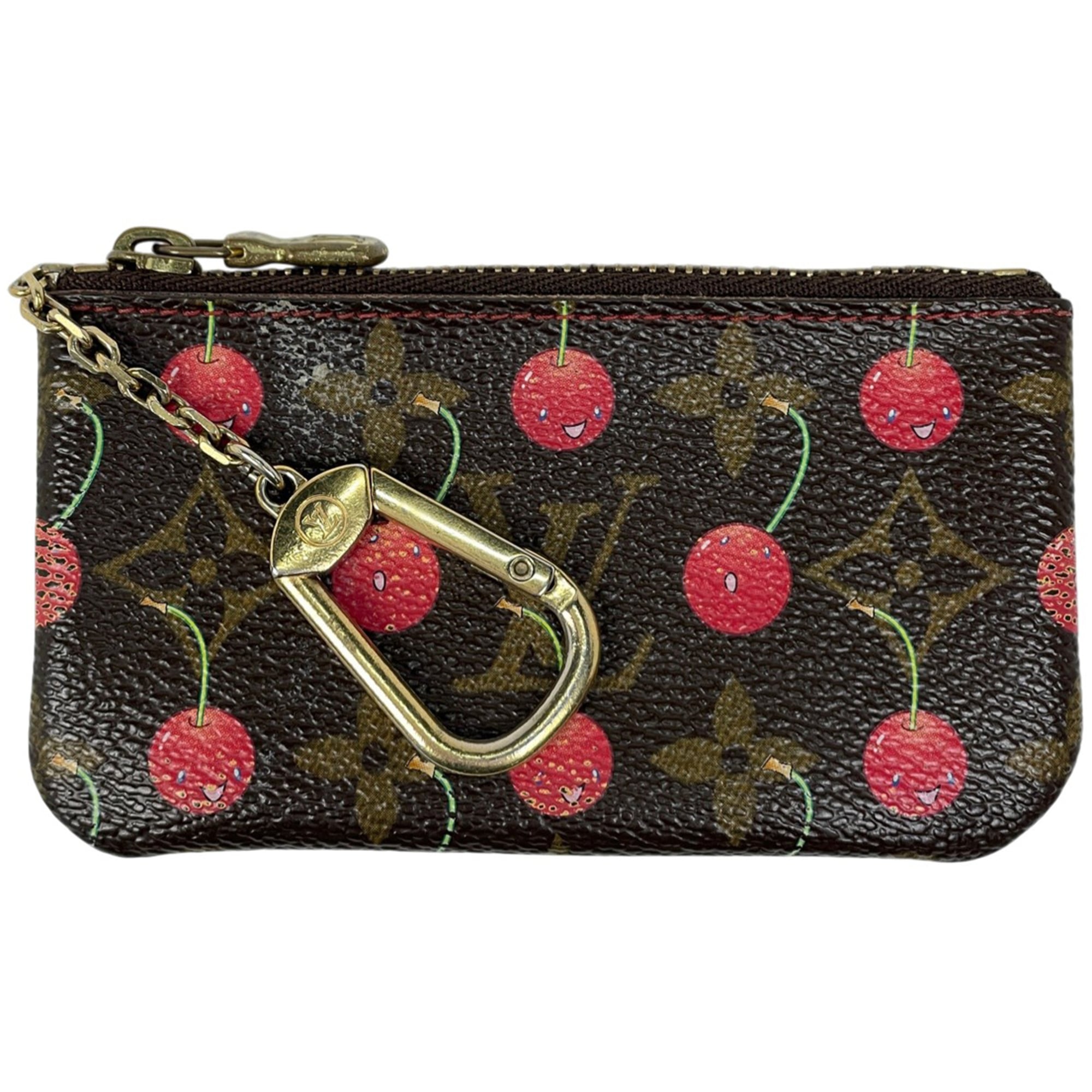 Louis Vuitton Brown Monogram Cherry Monogram Coin Purse/Coin Case (Pre-Owned)