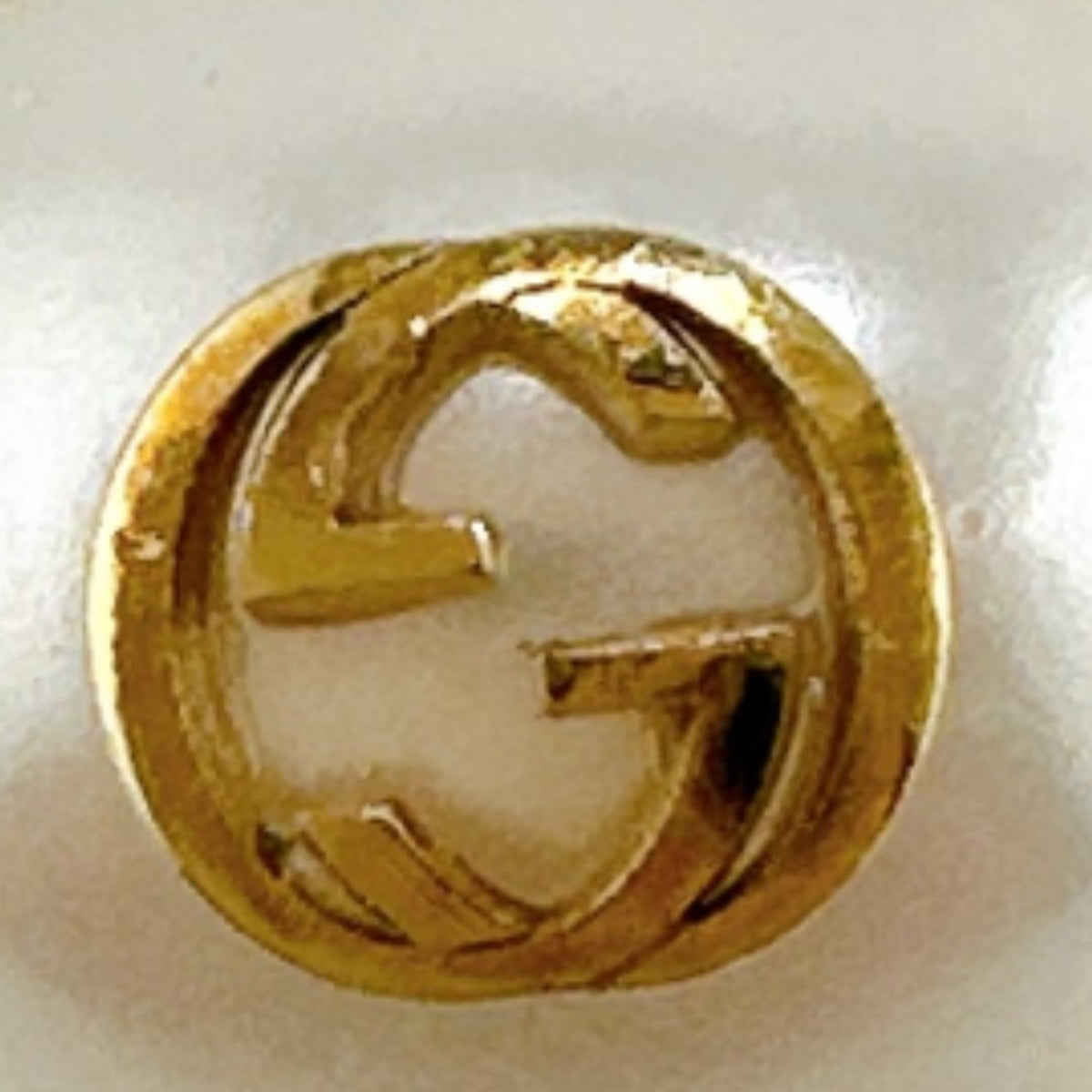 Gucci Gold Metal Band Ring (Pre-Owned)