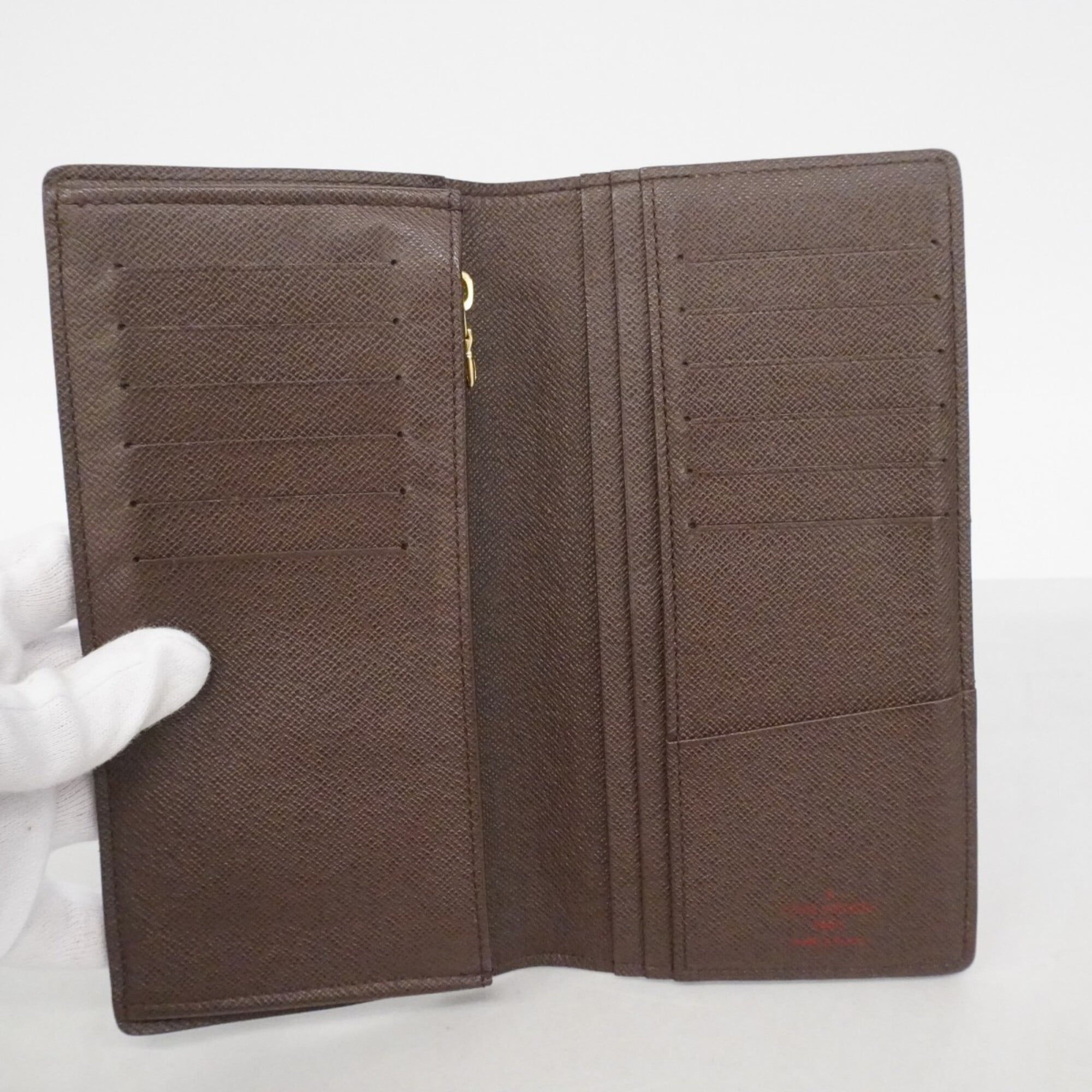 Louis Vuitton Ebene Long Wallet (Bi-Fold) (Pre-Owned)