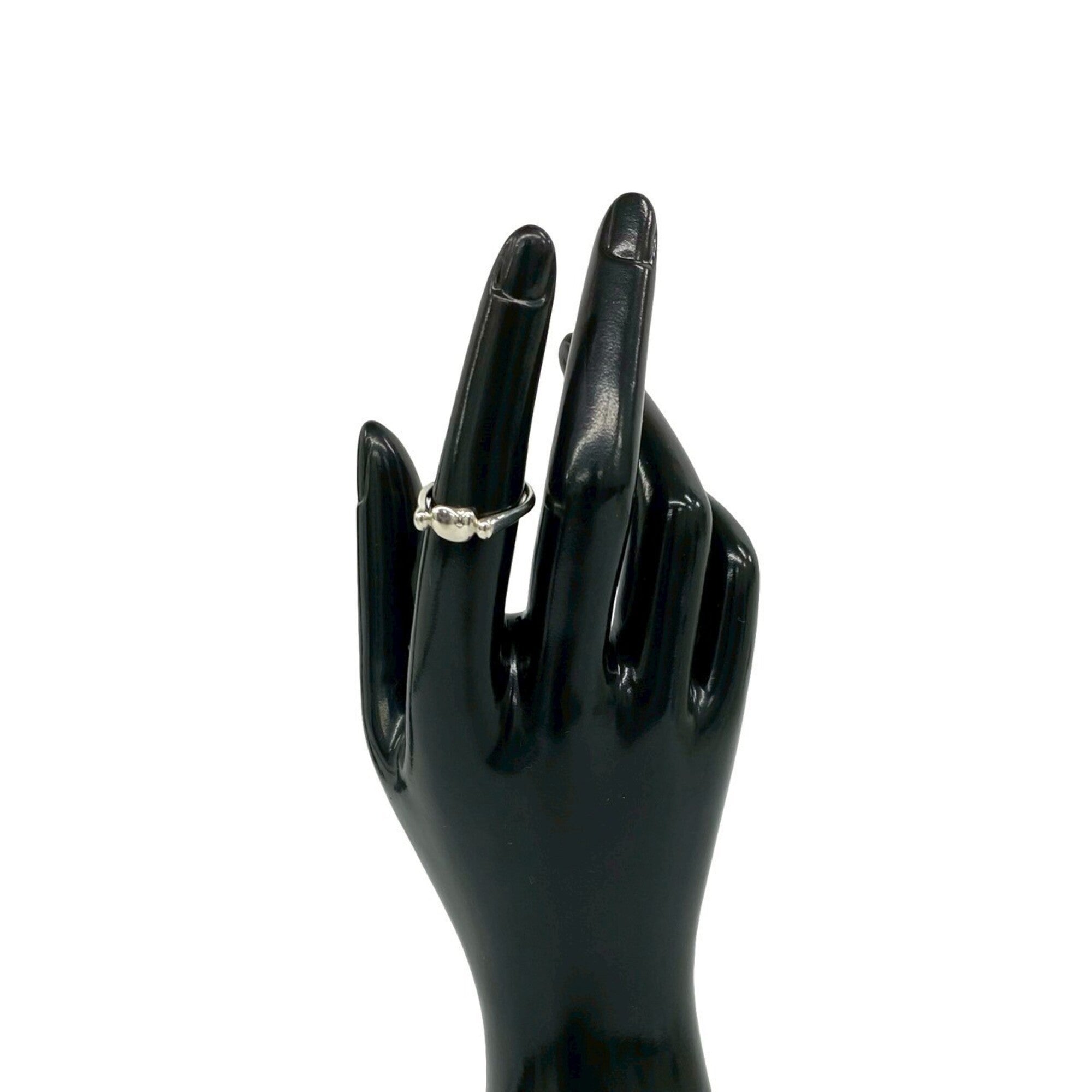 Tiffany Silver Silver 925 Band Ring (Pre-Owned)