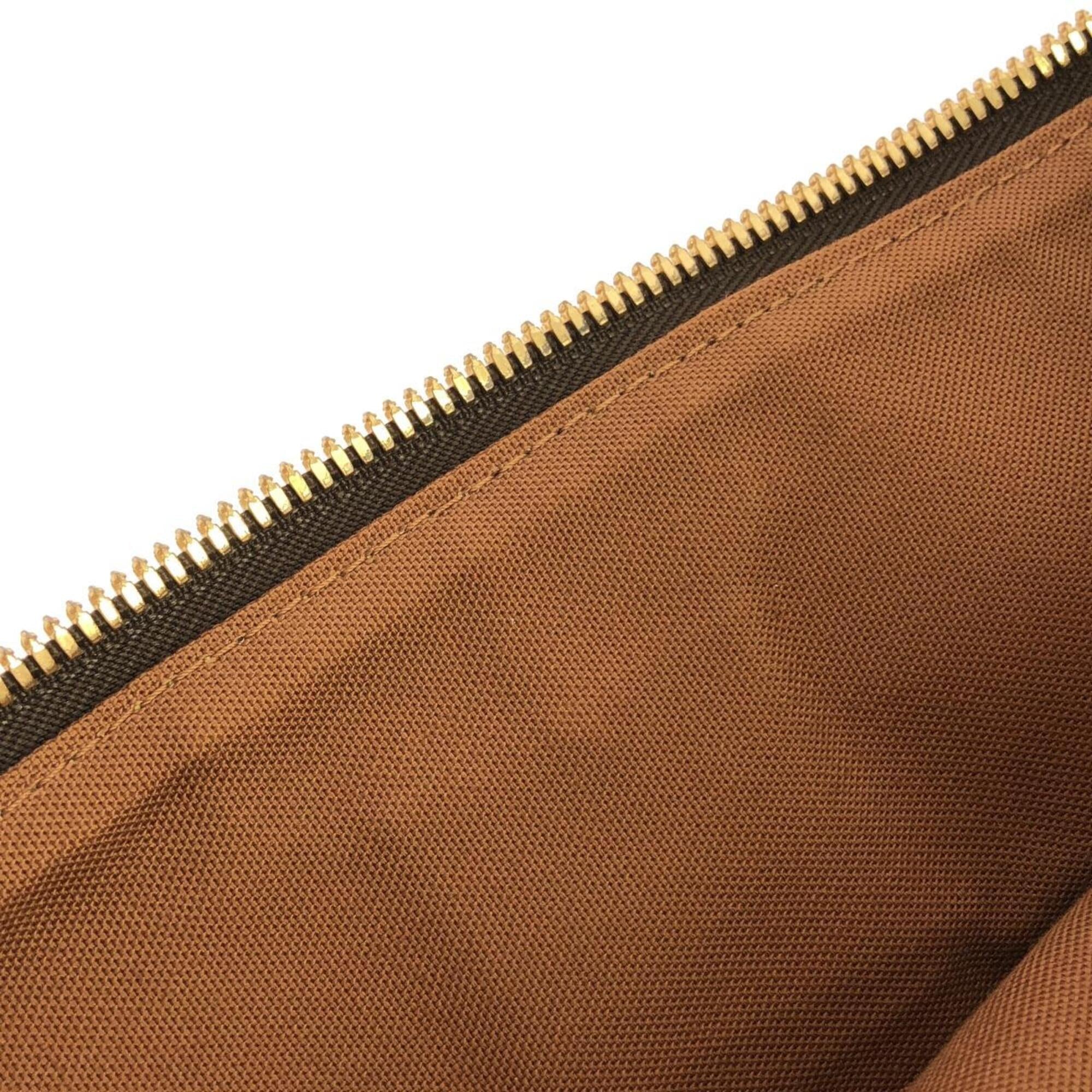 Louis Vuitton Marron Coated Canvas Handbag (Pre-Owned)