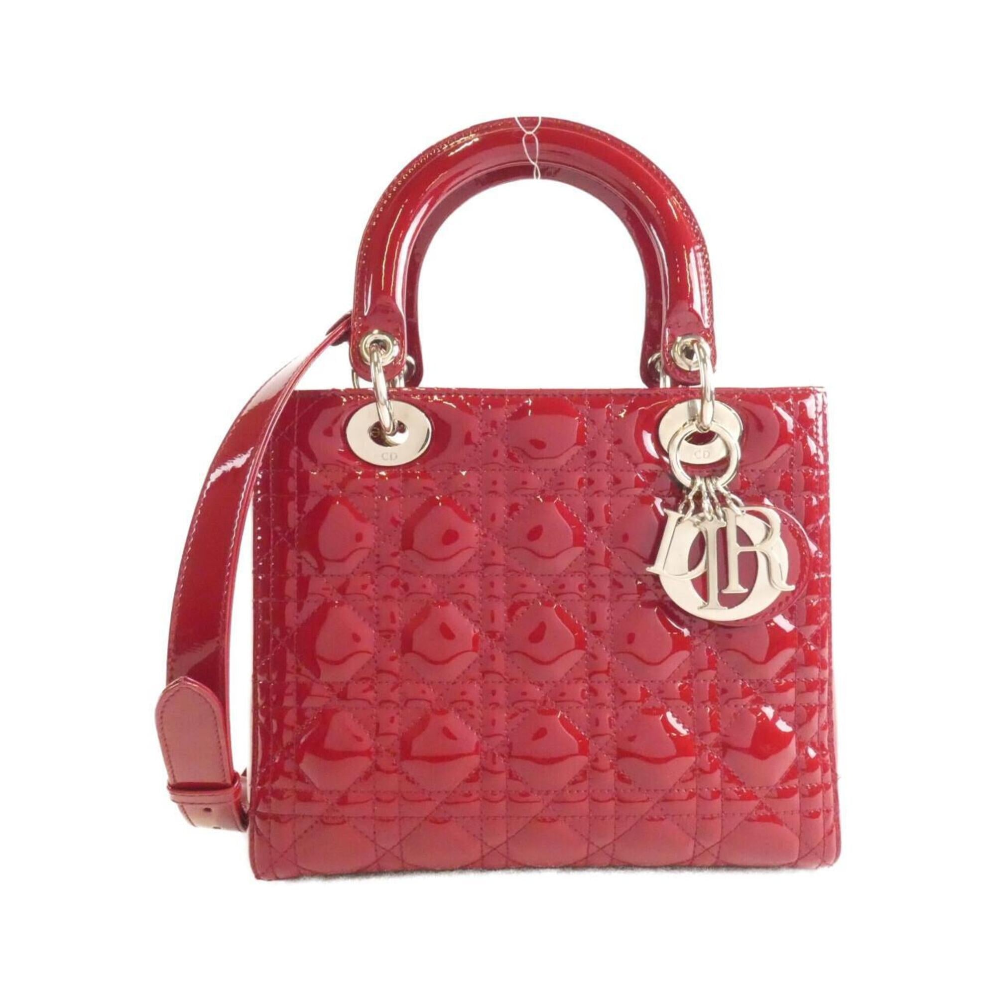 Christian Dior Red Color Handbag (Pre-Owned)