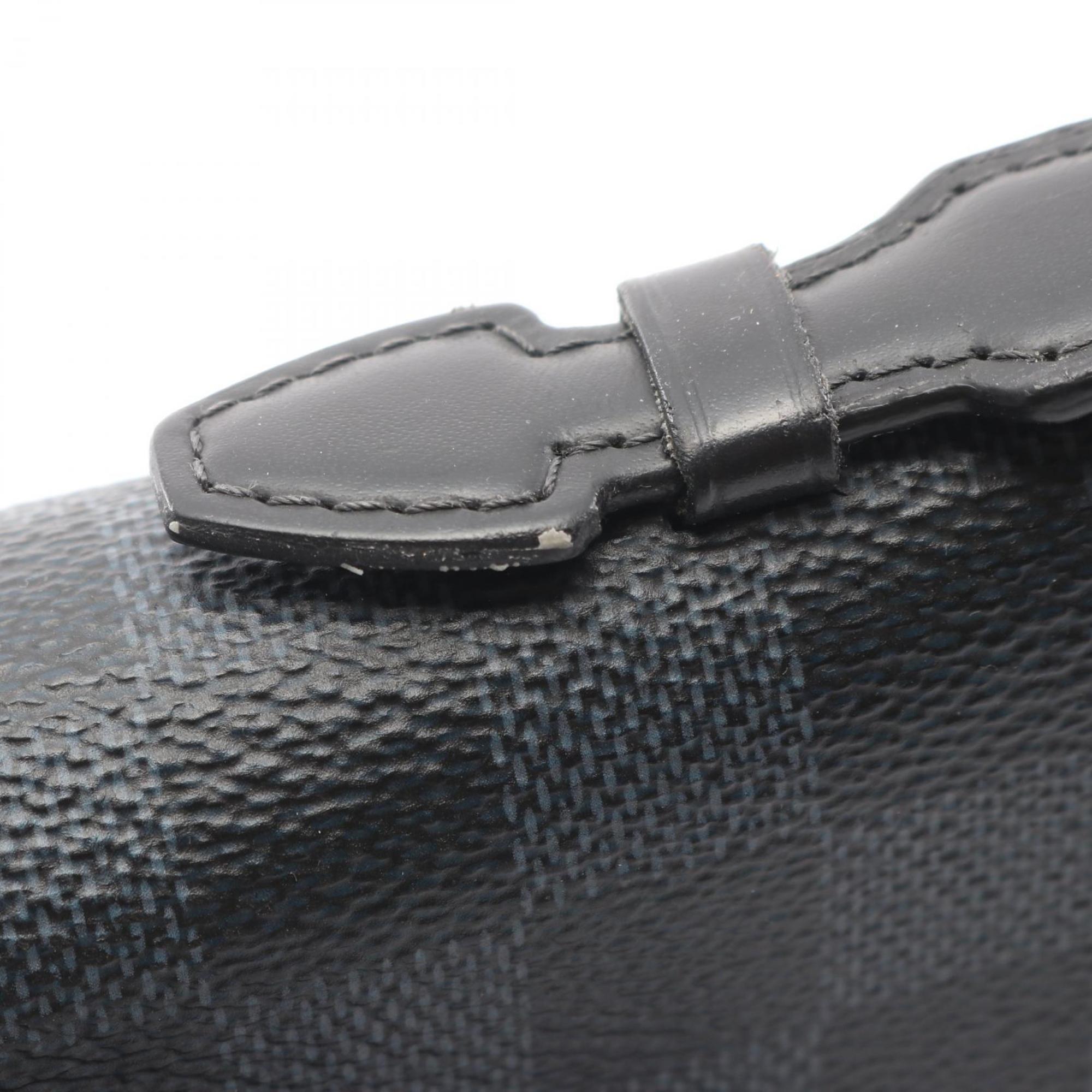 Louis Vuitton Black Damier Graphite Damier Graphite Long Bill Wallet (Bi-Fold) (Pre-Owned)