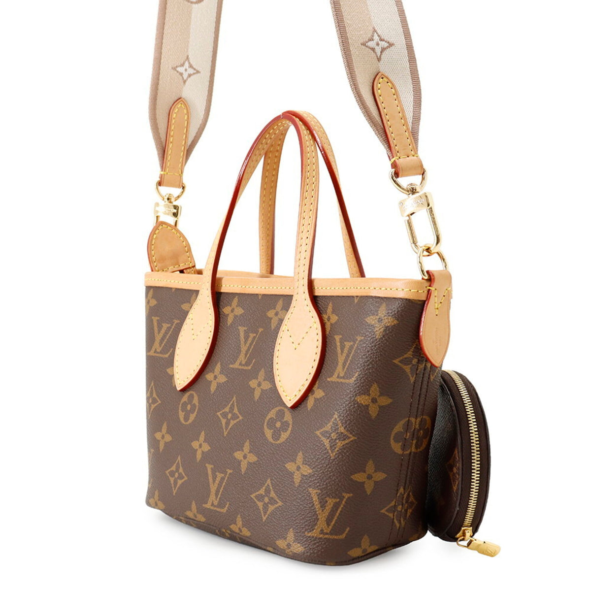 Louis Vuitton Beige Monogram Handbag (Pre-Owned)