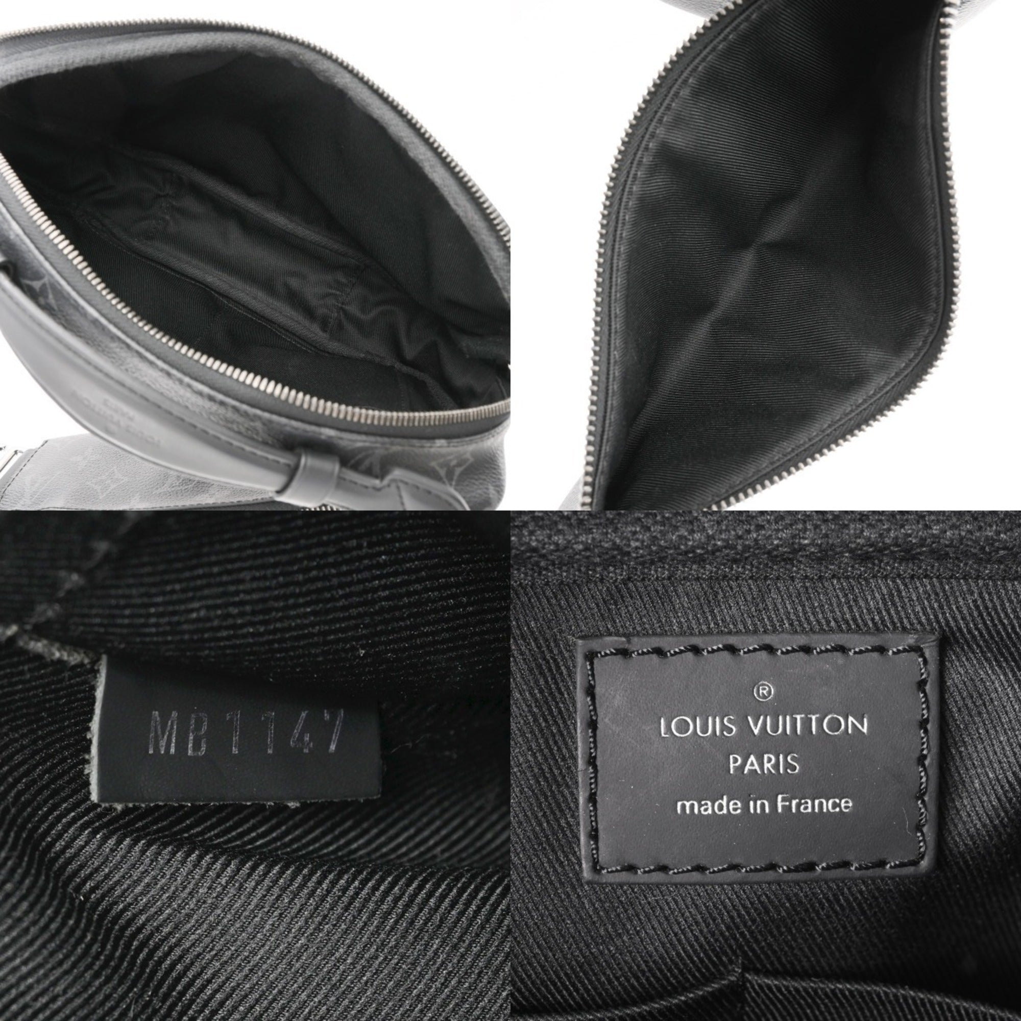 Louis Vuitton Monogram Eclipse Black Monogram Eclipse Sling Bag (Pre-Owned)