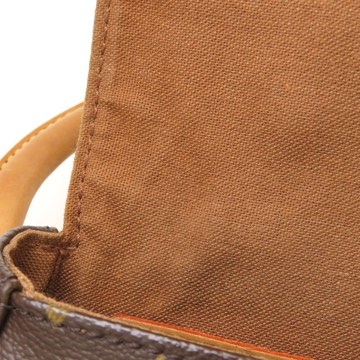 Louis Vuitton Brown Monogram Canvas Handbag (Pre-Owned)