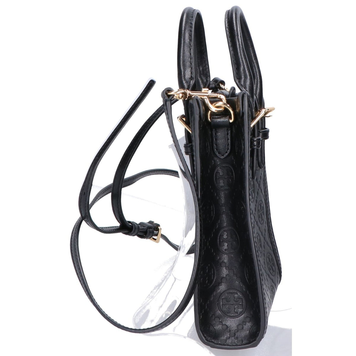 Tory Burch Black Leather Handbag (Pre-Owned)