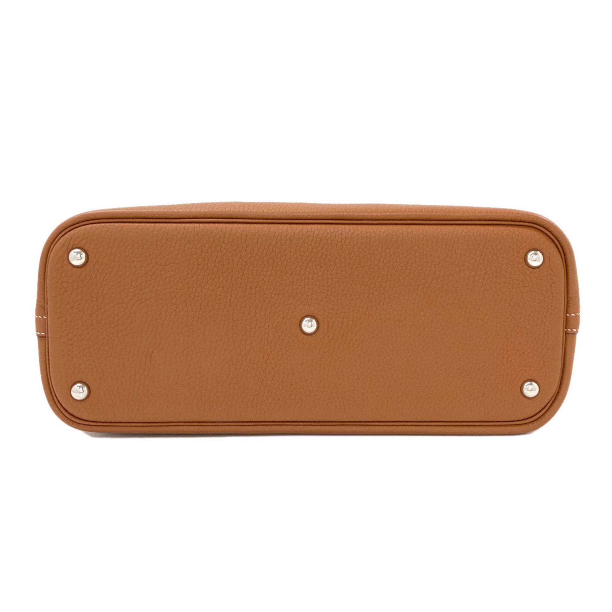 Hermes Bolide Gold Togo Leather Handbag (Pre-Owned)