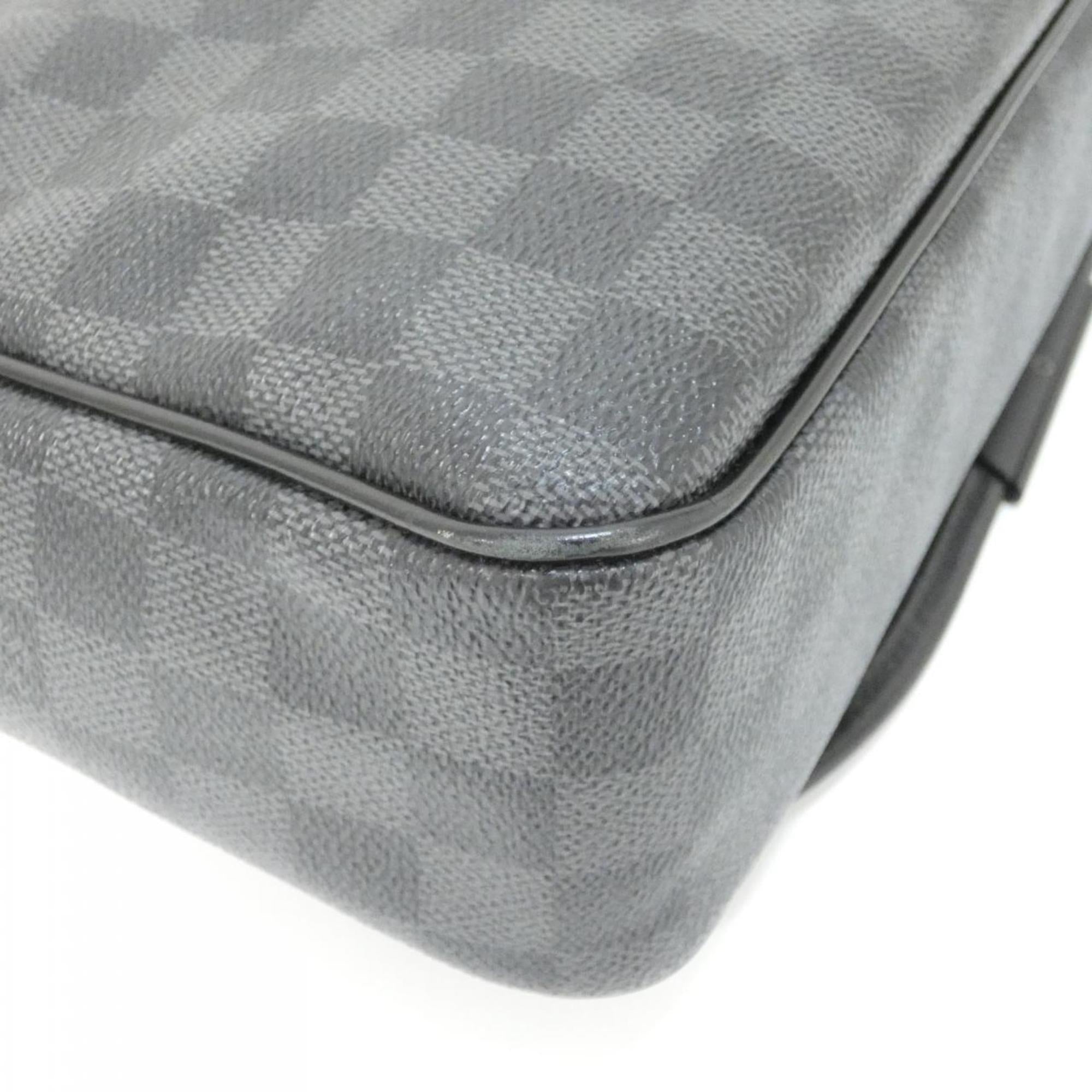 Louis Vuitton Damier Graphite Graphite Coated Canvas Shoulder Bag (Pre-Owned)