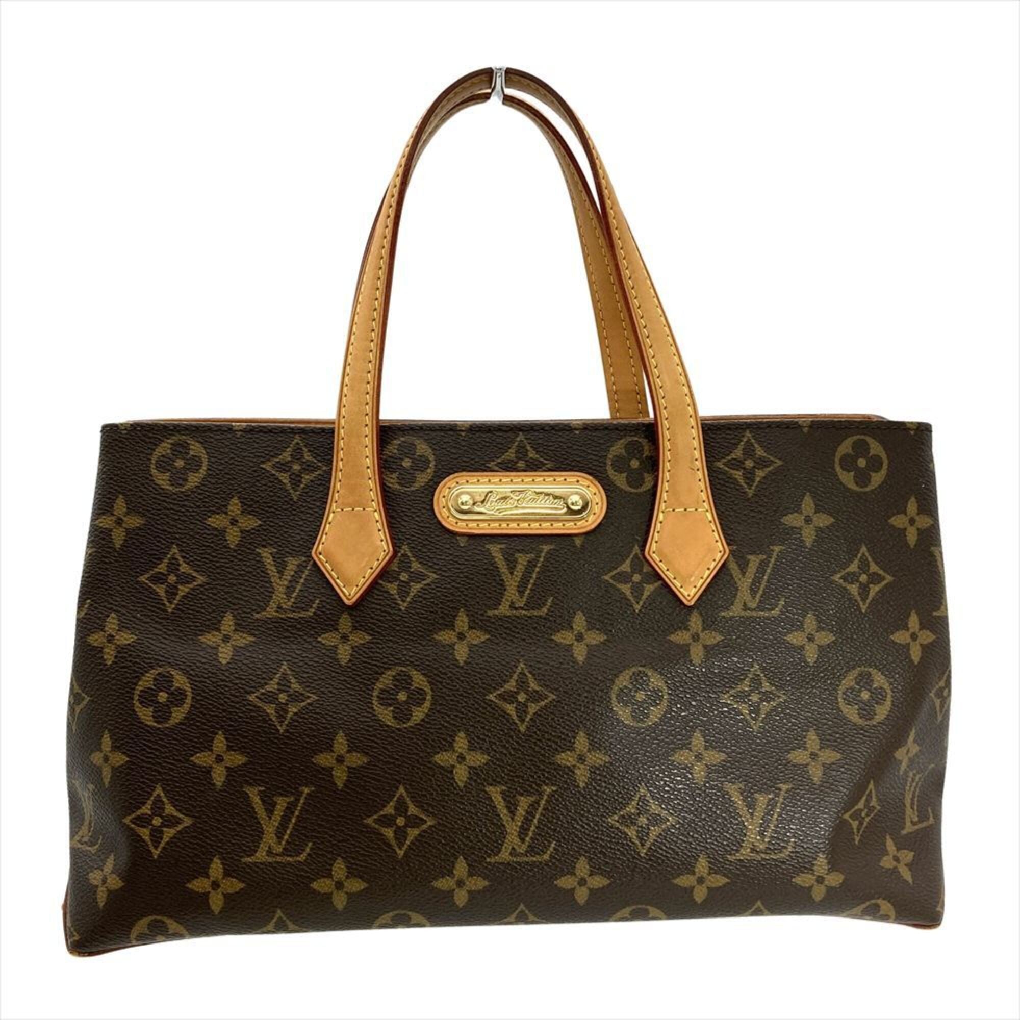 Louis Vuitton Brown Monogram Canvas Handbag (Pre-Owned)