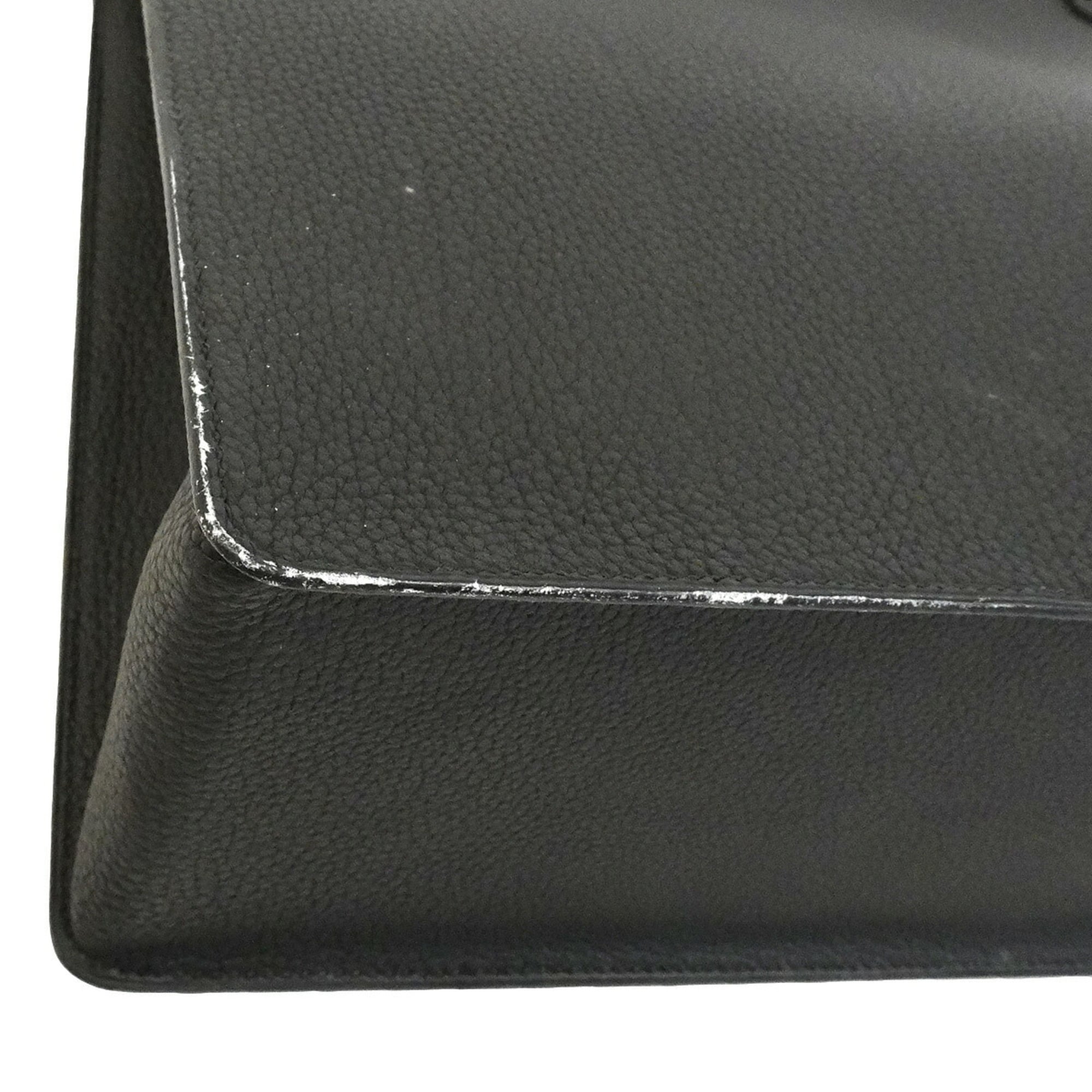 Hermes Black Togo Leather Tote Bag (Pre-Owned)