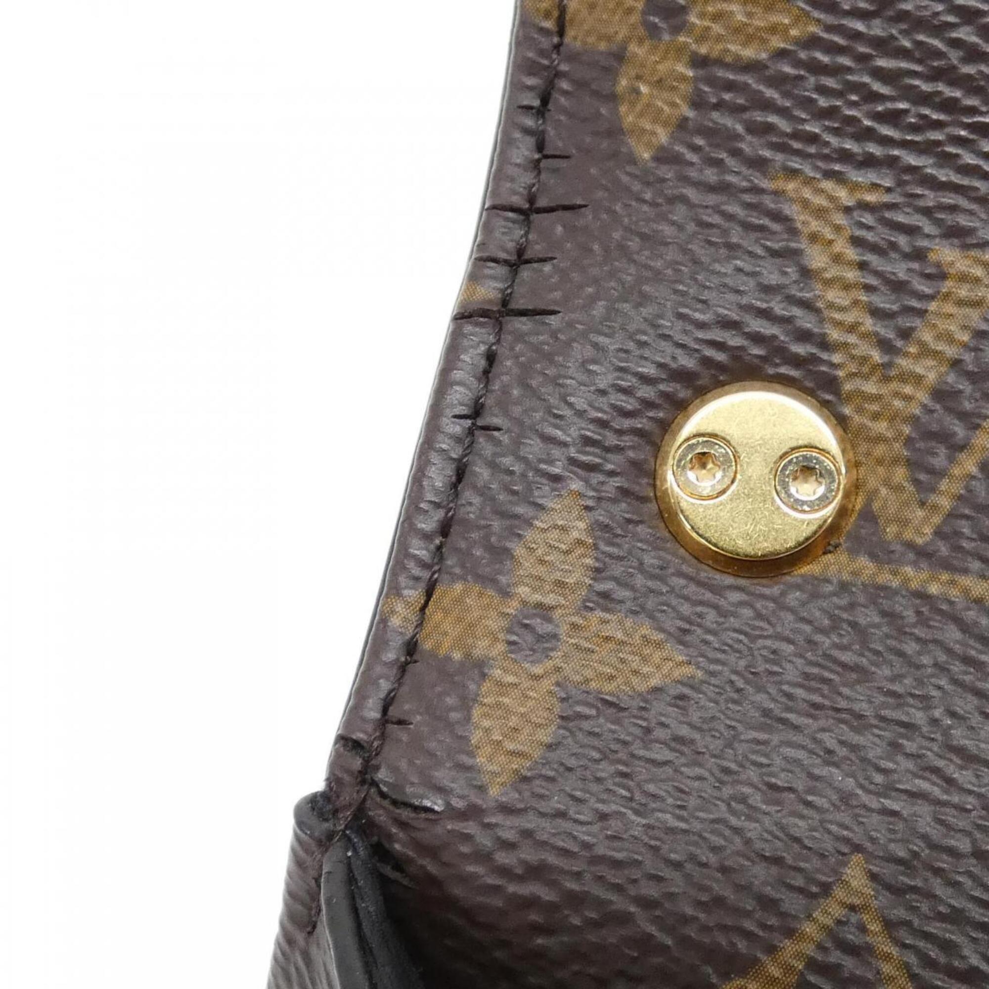 Louis Vuitton Monogram Vernis Black Coated Canvas Leather Shoulder Bag (Pre-Owned)