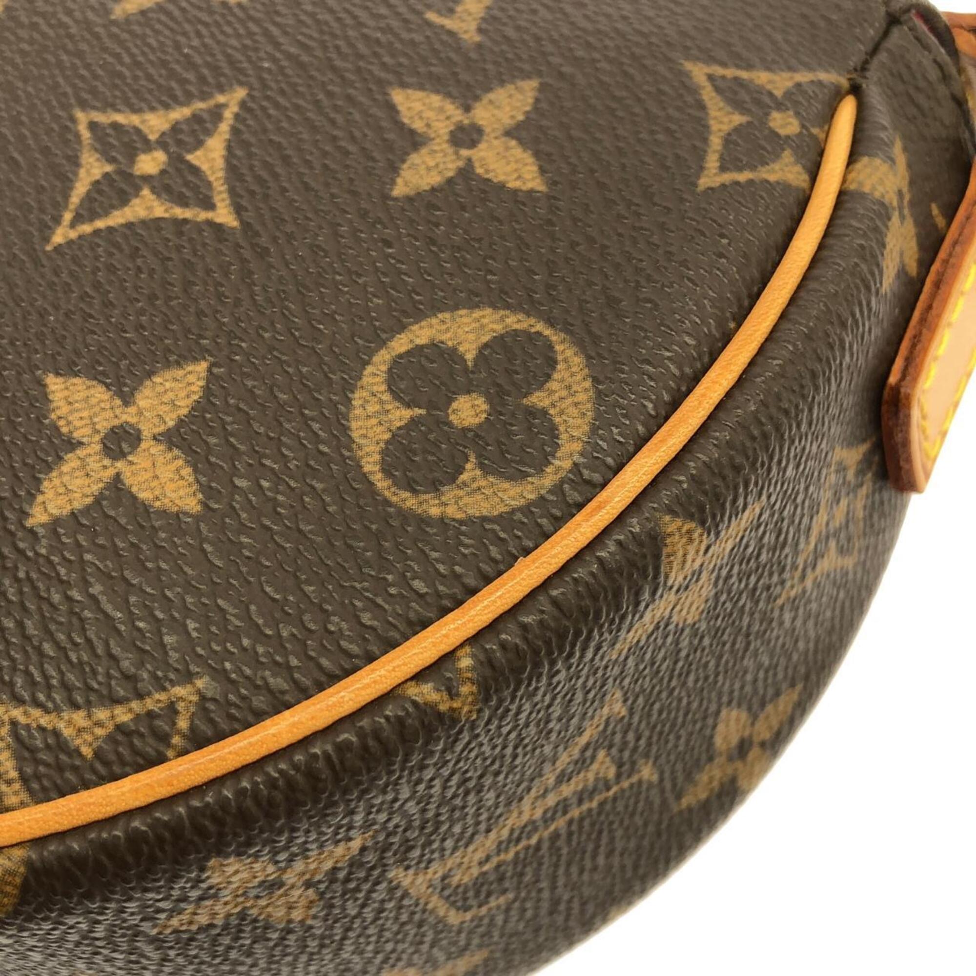Louis Vuitton Marron Monogram Coated Canvas Shoulder Bag (Pre-Owned)